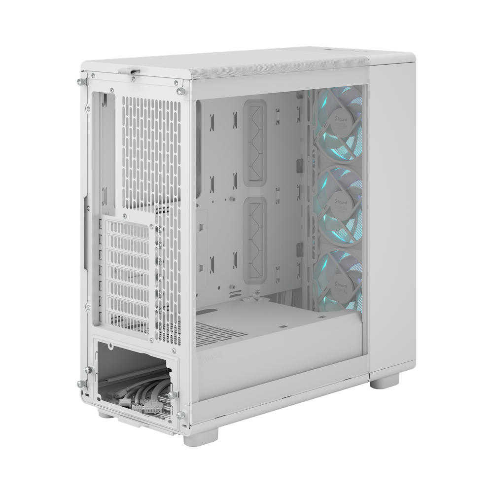 A large main feature product image of Fractal Design Epoch TG RGB Mid Tower Case (White)
