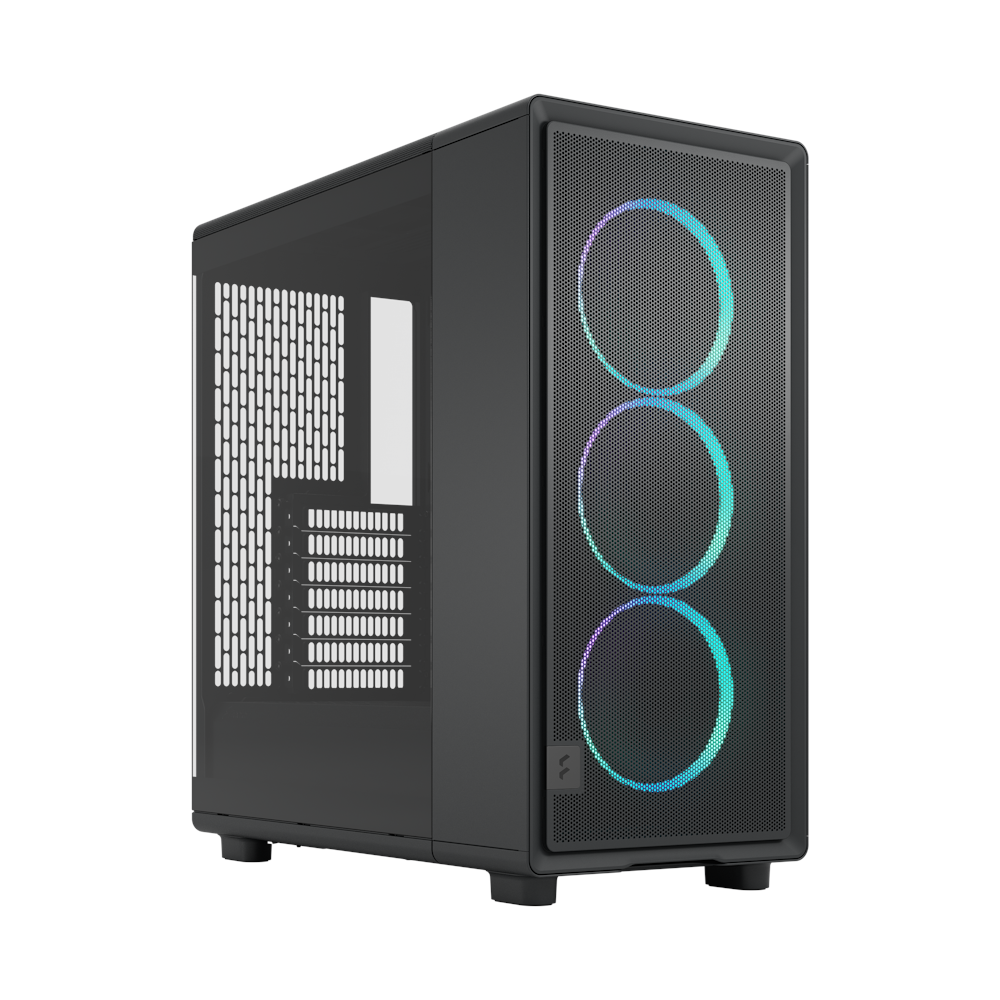 A large main feature product image of Fractal Design Epoch TG RGB Mid Tower Case (Black)
