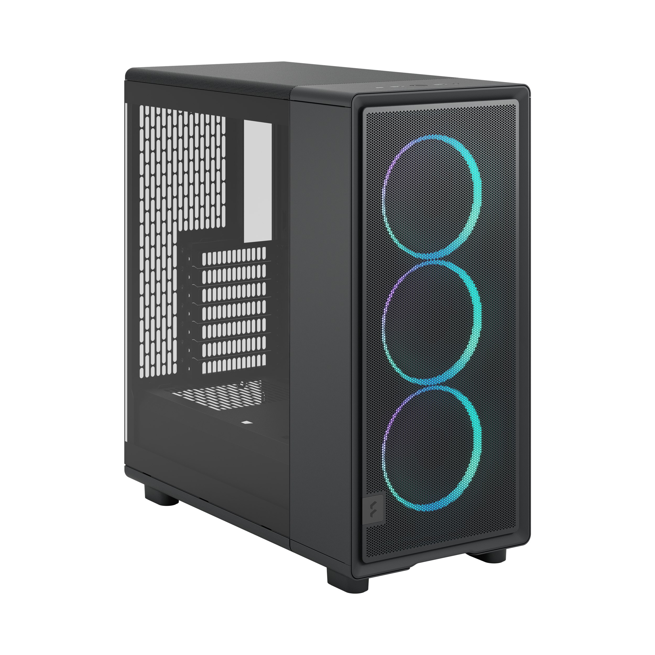 A large main feature product image of Fractal Design Epoch TG RGB Mid Tower Case (Black)