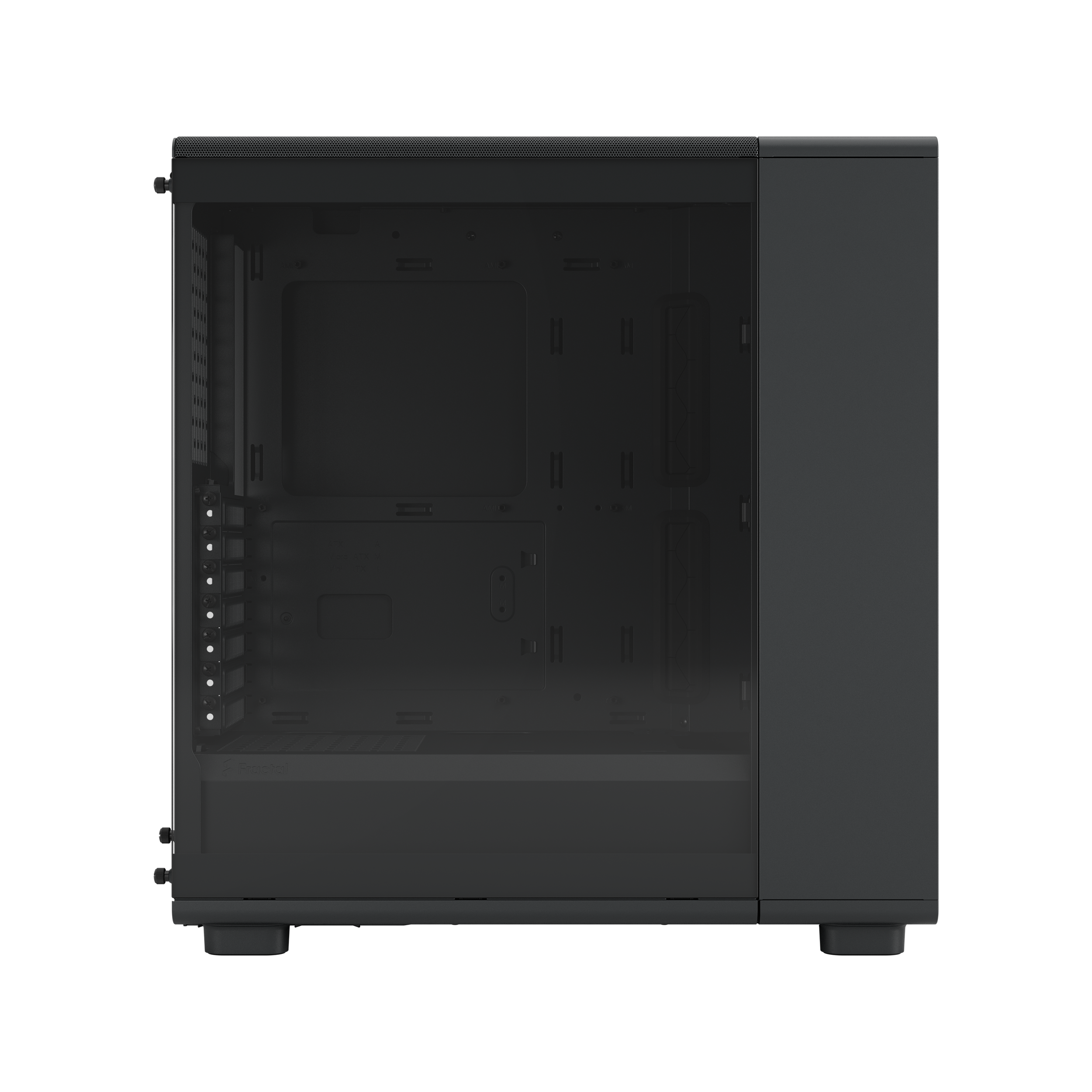 A large main feature product image of Fractal Design Epoch TG RGB Mid Tower Case (Black)