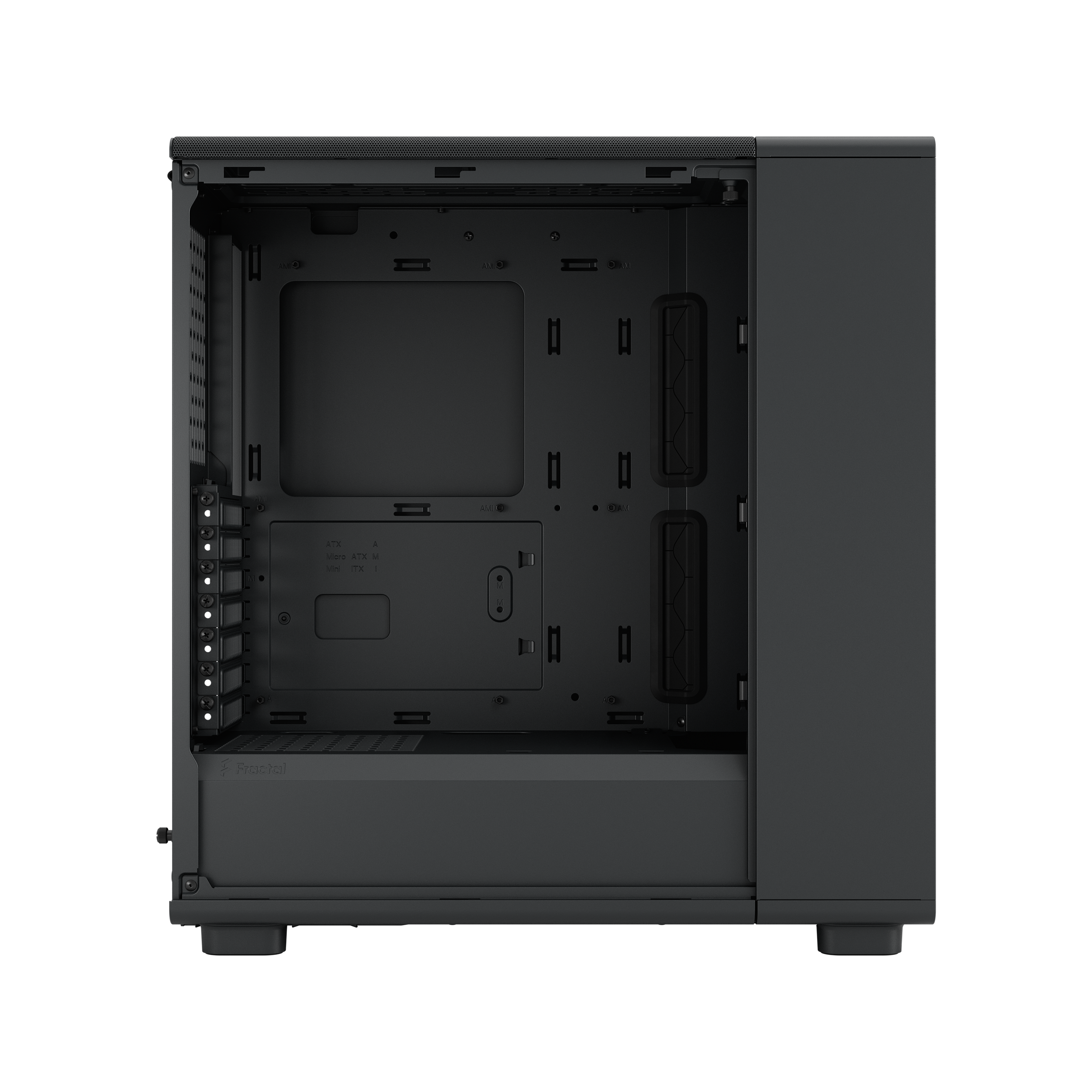 A large main feature product image of Fractal Design Epoch TG RGB Mid Tower Case (Black)
