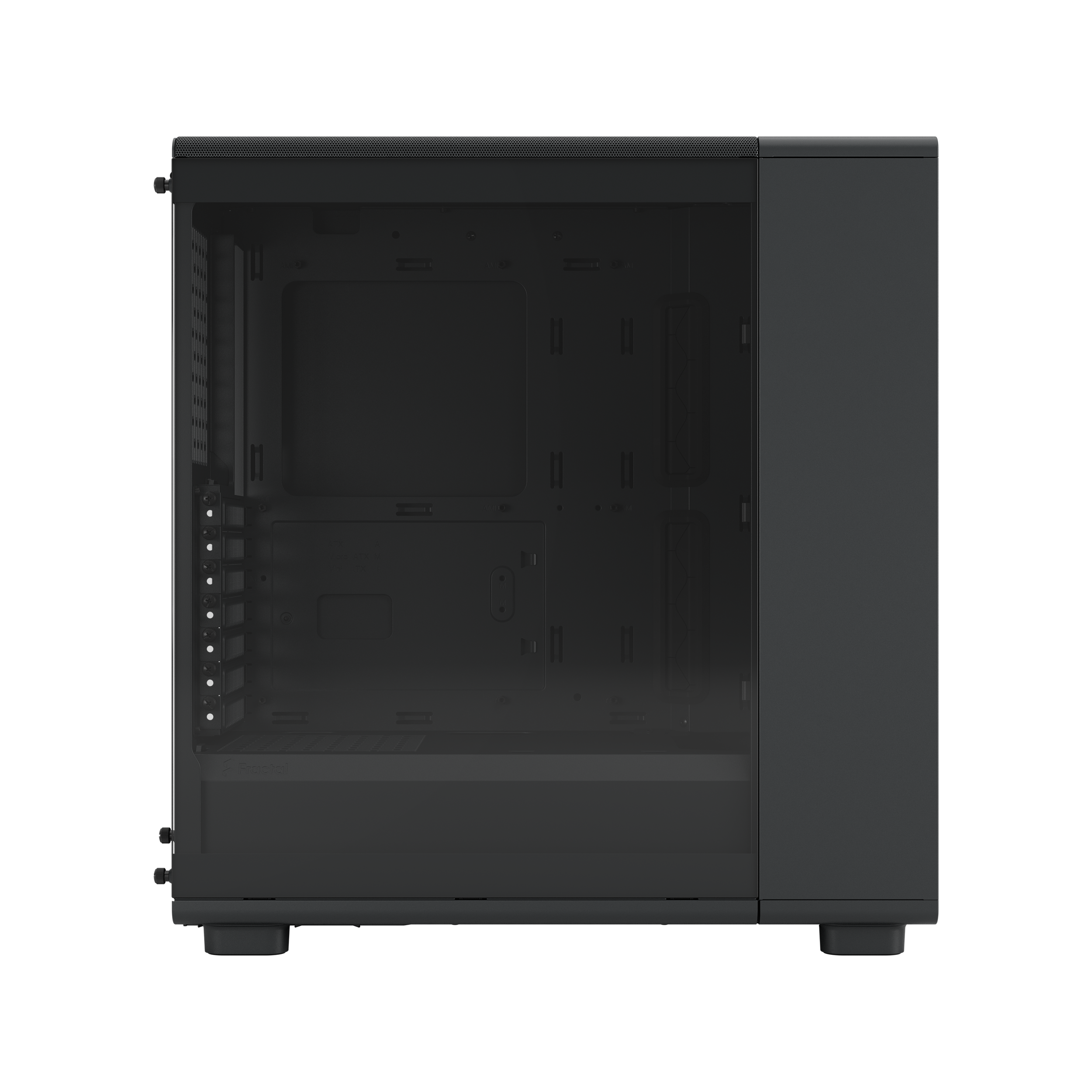 A large main feature product image of Fractal Design Epoch TG Mid Tower Case (Black)
