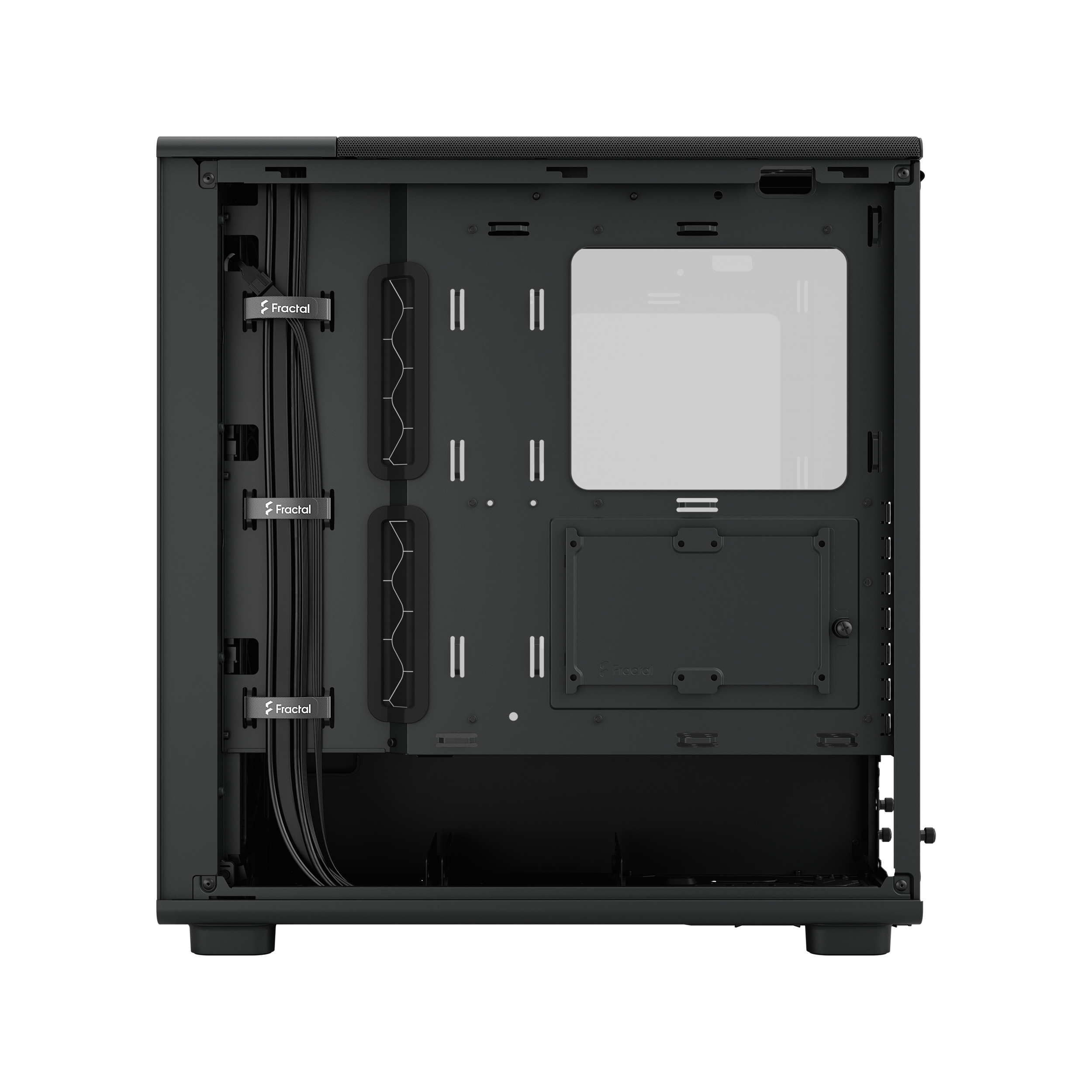 A large main feature product image of Fractal Design Epoch TG Mid Tower Case (Black)