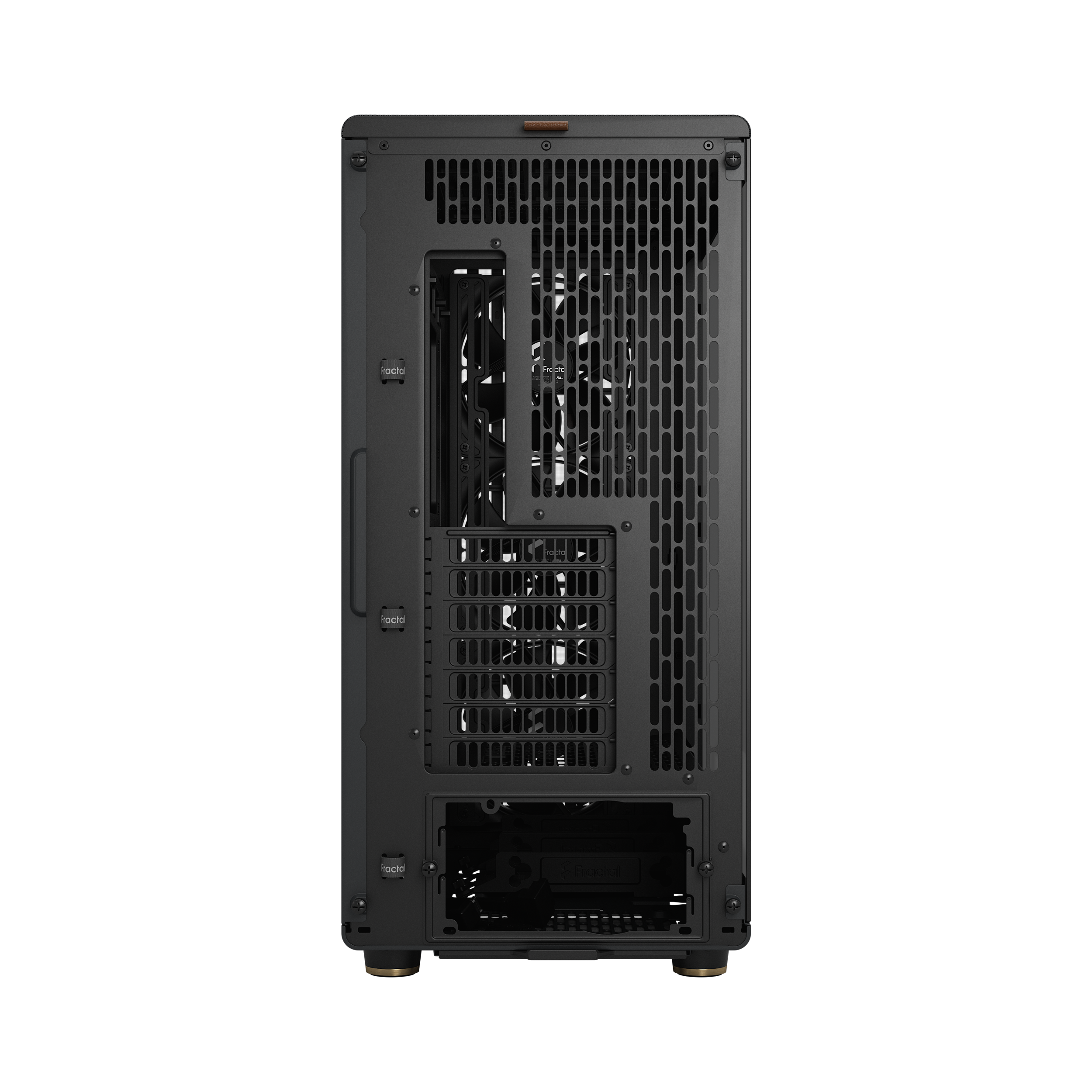 A large main feature product image of Fractal Design North XL RC TG Full Tower Case (Charcoal Black)