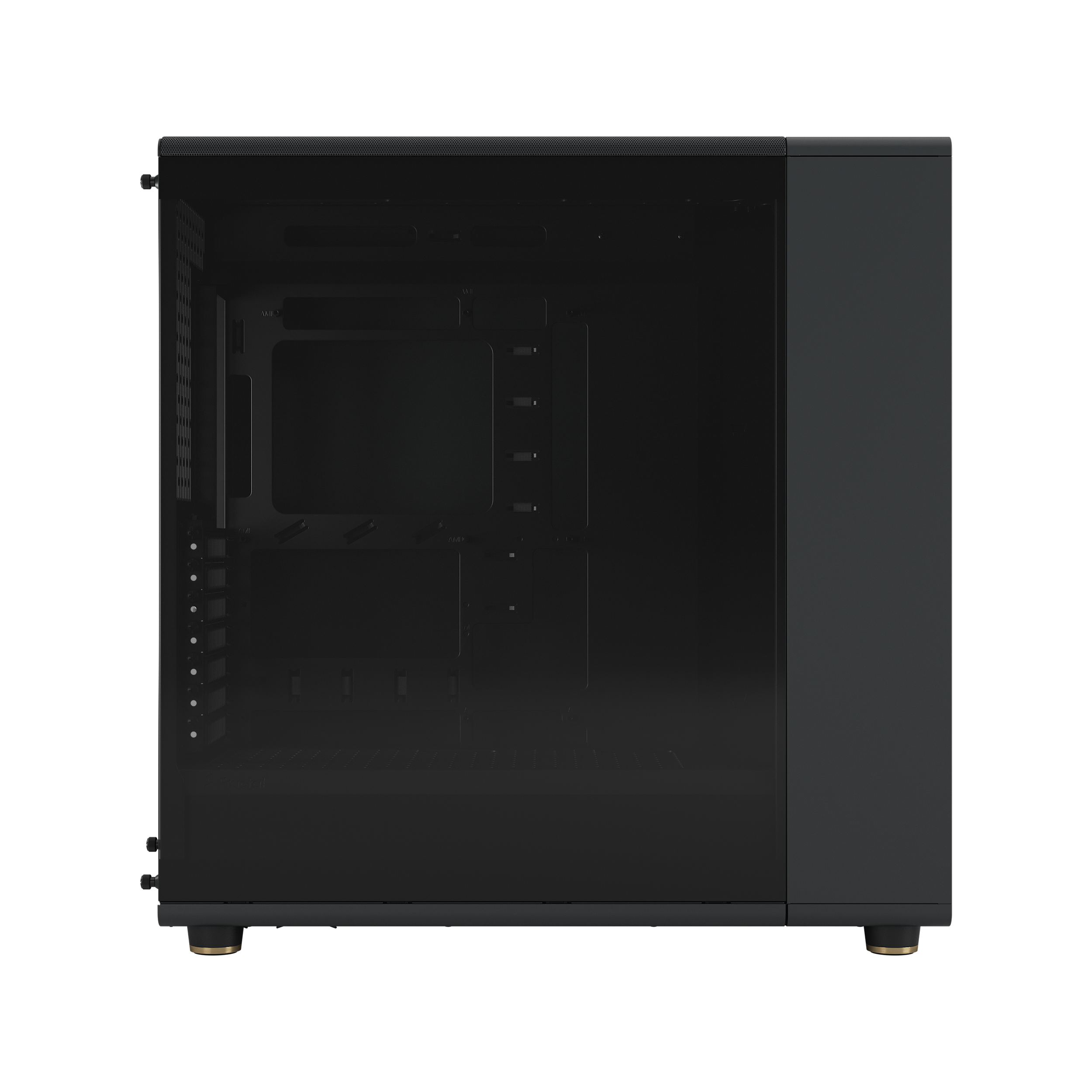 A large main feature product image of Fractal Design North XL RC TG Full Tower Case (Charcoal Black)