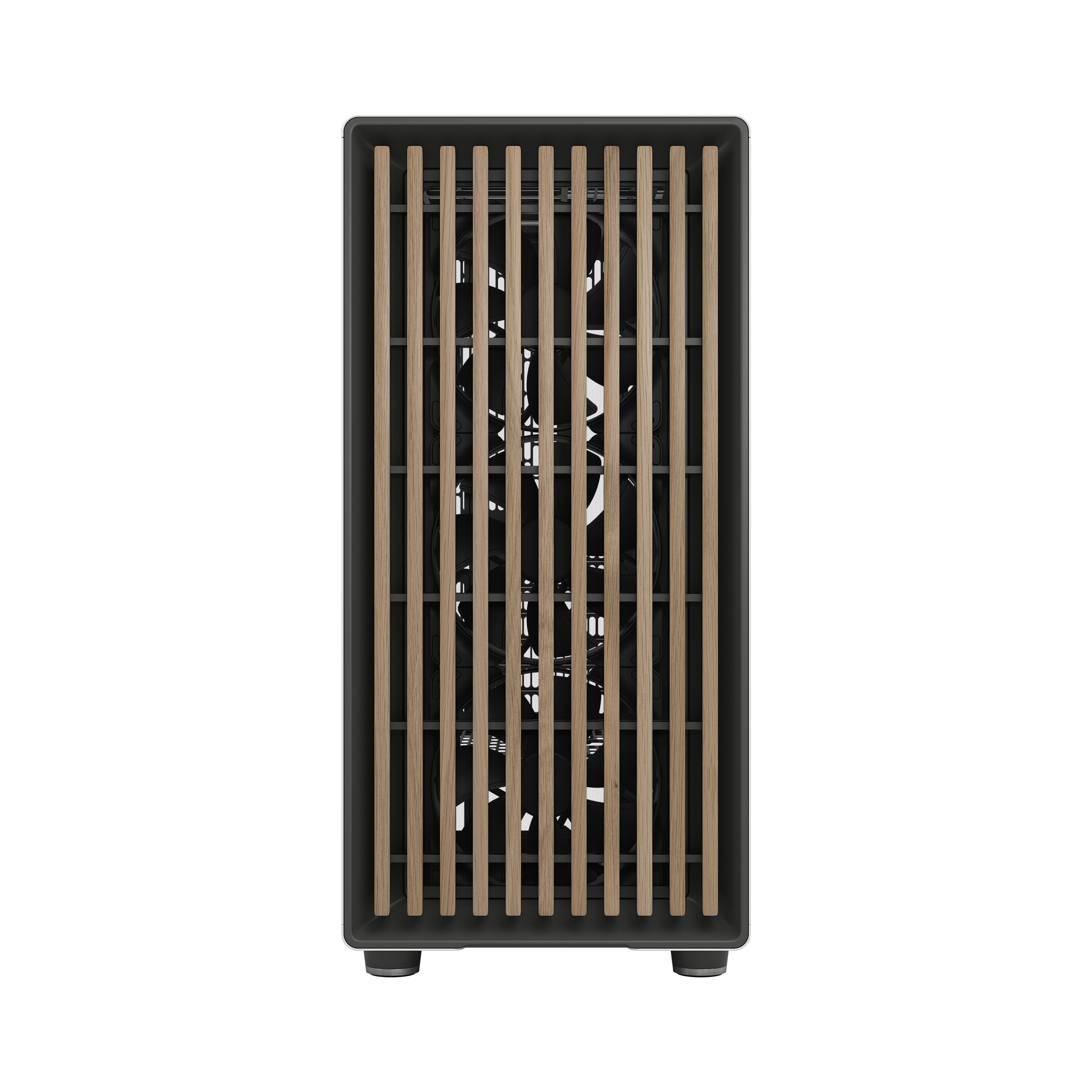 A large main feature product image of Fractal Design North XL RC TG Full Tower Case (Chalk White)