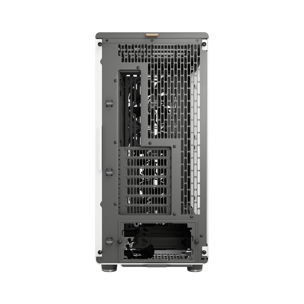 A large main feature product image of Fractal Design North XL RC TG Full Tower Case (Chalk White)