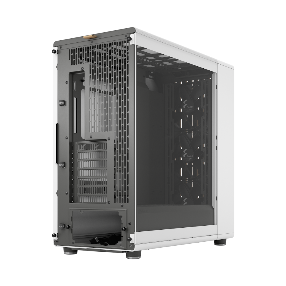 A large main feature product image of Fractal Design North XL RC TG Full Tower Case (Chalk White)