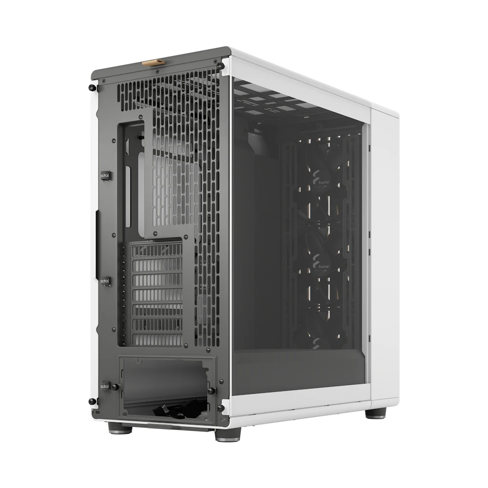A large main feature product image of Fractal Design North XL RC TG Full Tower Case (Chalk White)