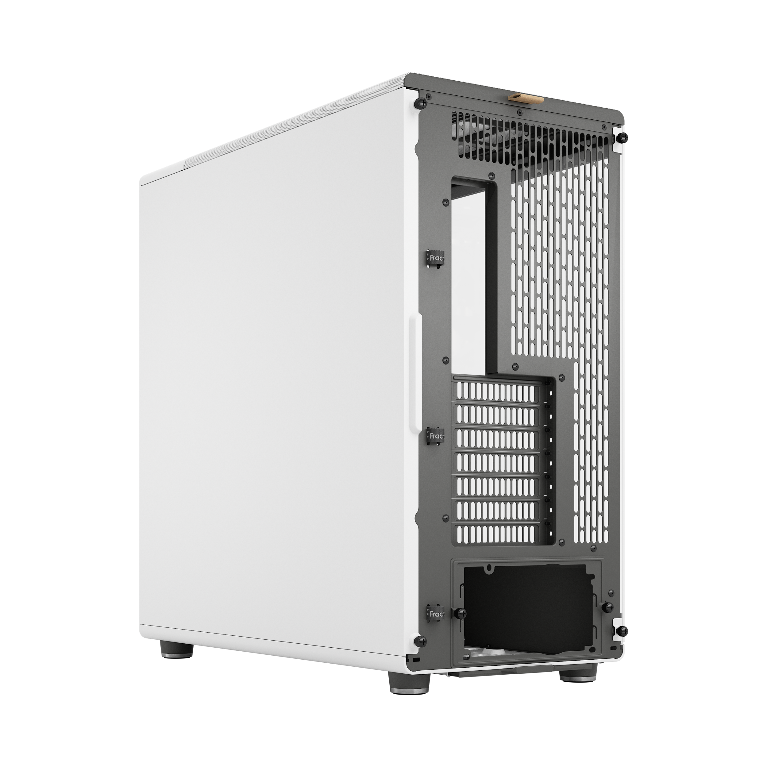 A large main feature product image of Fractal Design North XL RC TG Full Tower Case (Chalk White)