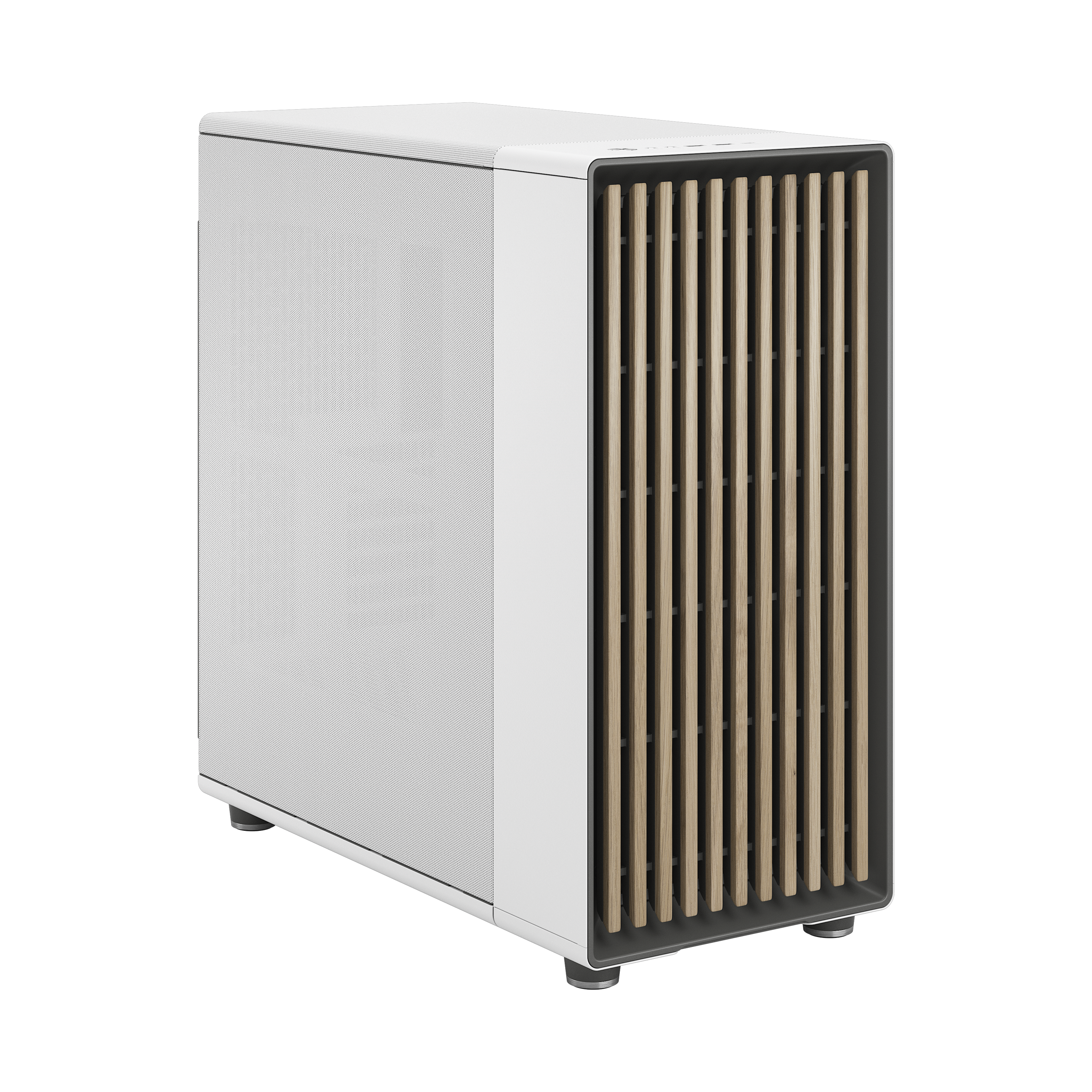 A large main feature product image of Fractal Design North XL Mesh Full Tower Case (Chalk White)