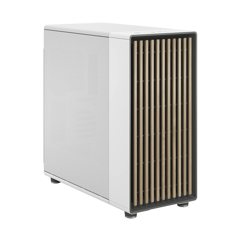 A large main feature product image of Fractal Design North XL Mesh Full Tower Case (Chalk White)