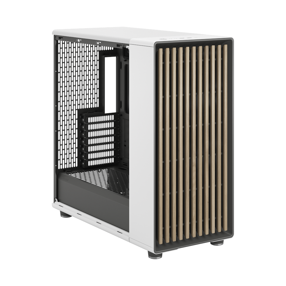 A large main feature product image of Fractal Design North XL Mesh Full Tower Case (Chalk White)
