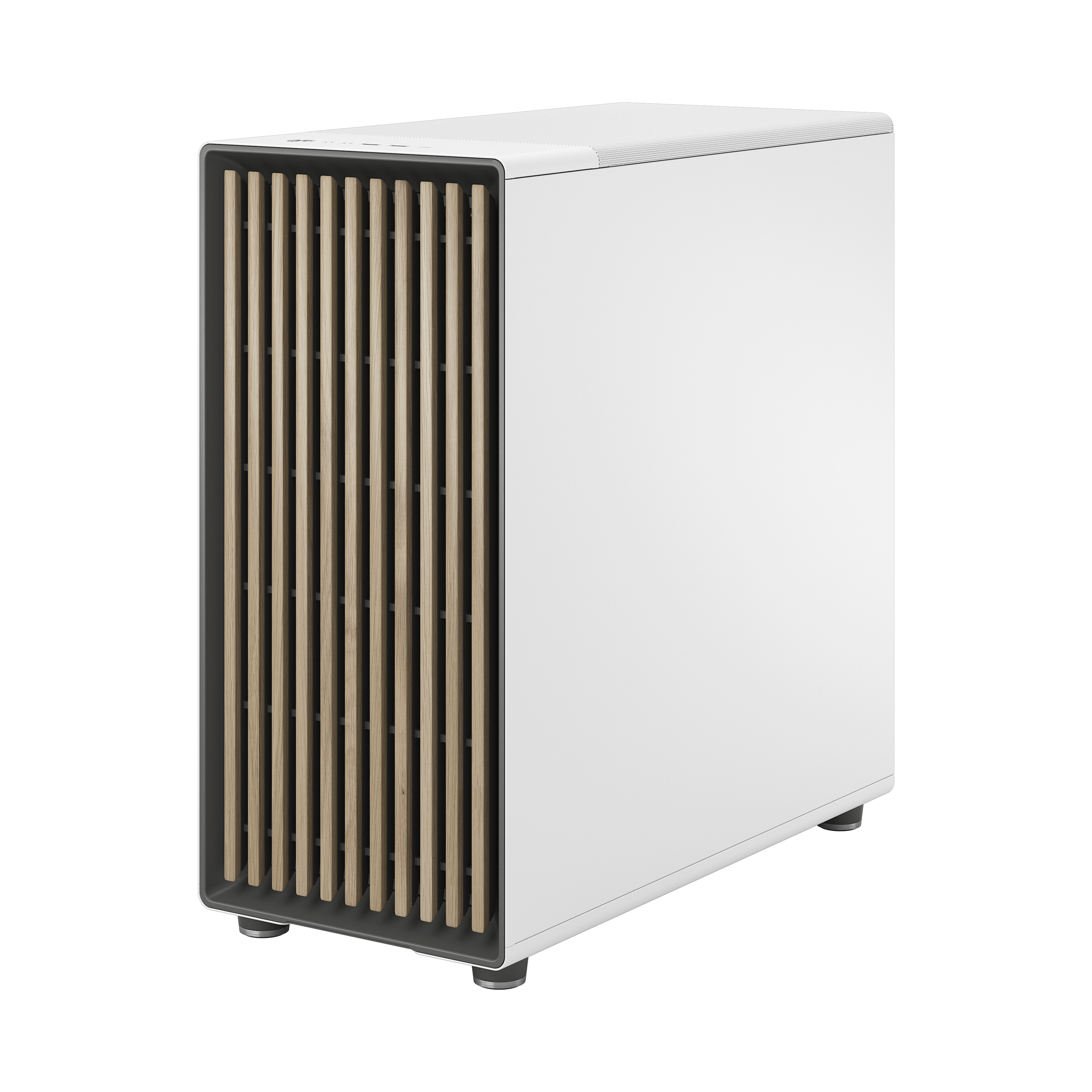 A large main feature product image of Fractal Design North XL Mesh Full Tower Case (Chalk White)