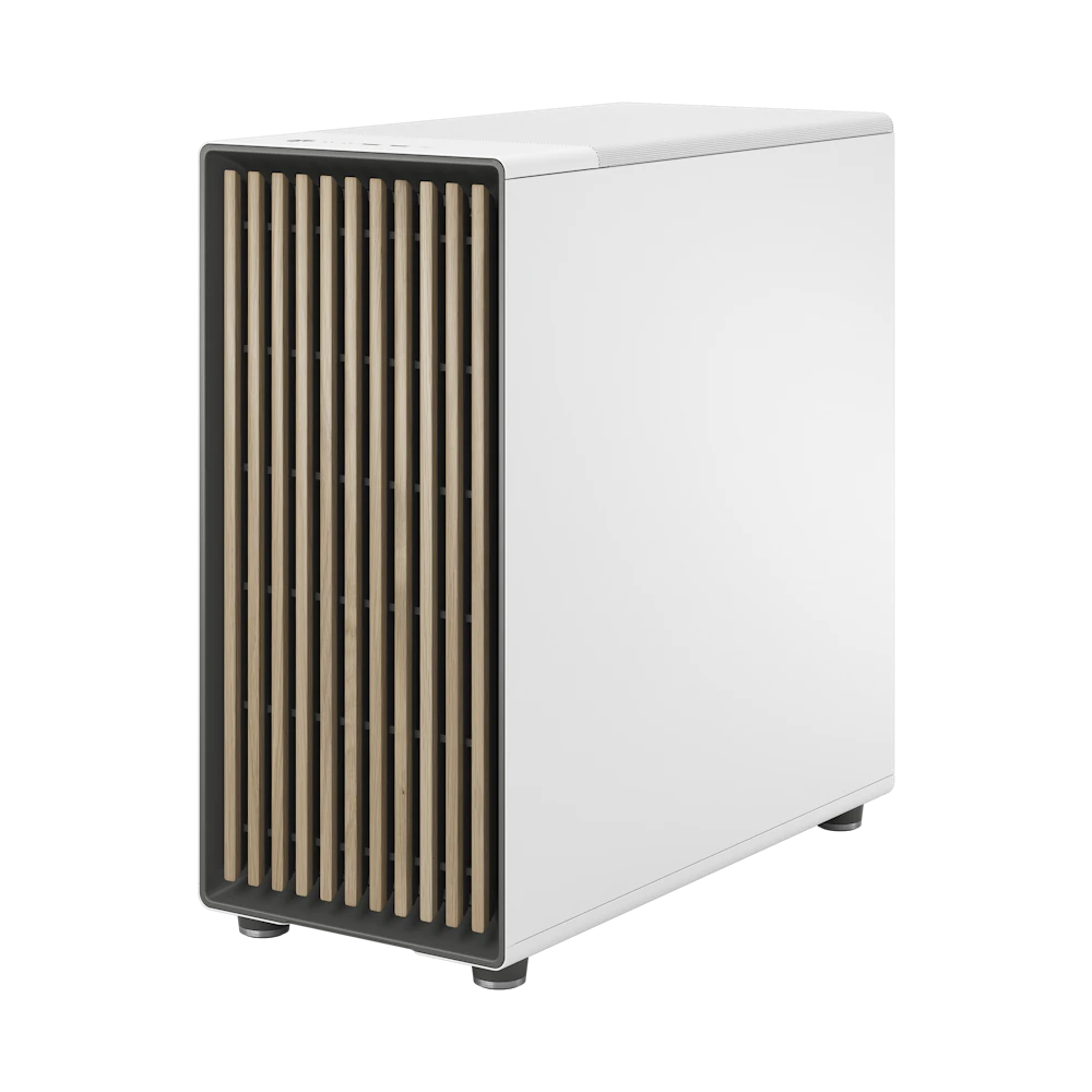 A large main feature product image of Fractal Design North XL Mesh Full Tower Case (Chalk White)