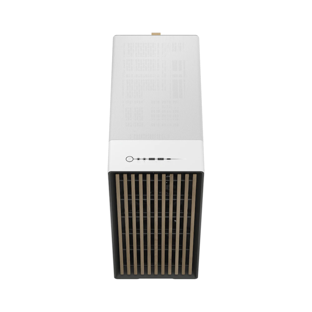 A large main feature product image of Fractal Design North XL Mesh Full Tower Case (Chalk White)
