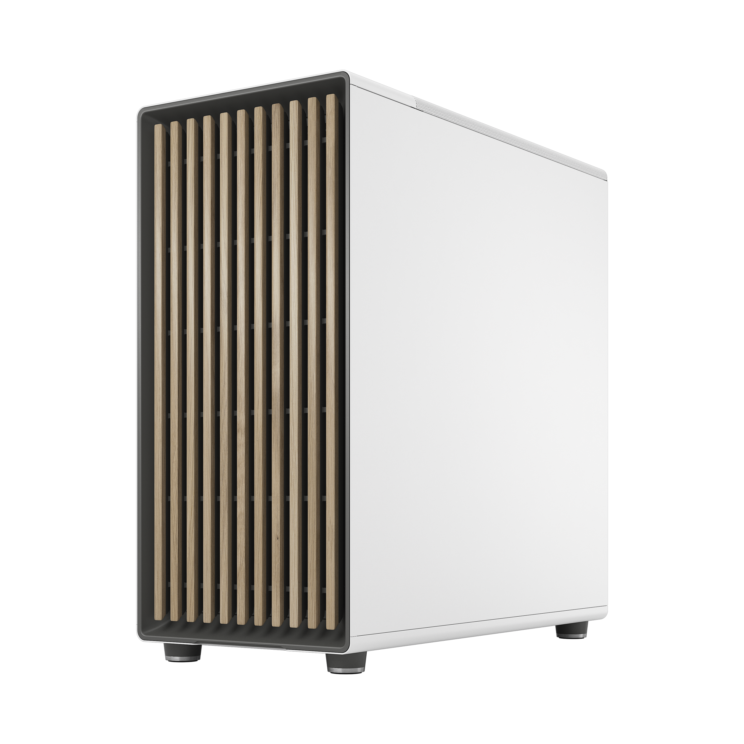 A large main feature product image of Fractal Design North XL Mesh Full Tower Case (Chalk White)