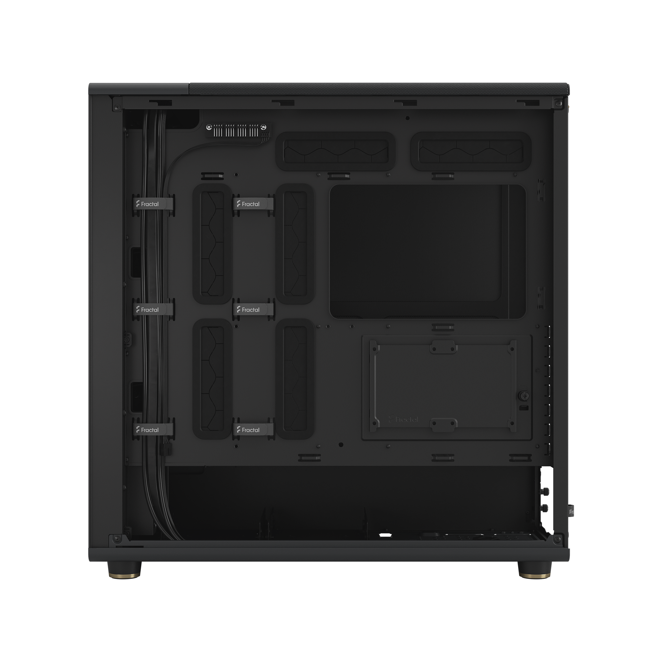 A large main feature product image of Fractal Design North XL Mesh Full Tower Case (Charcoal Black)