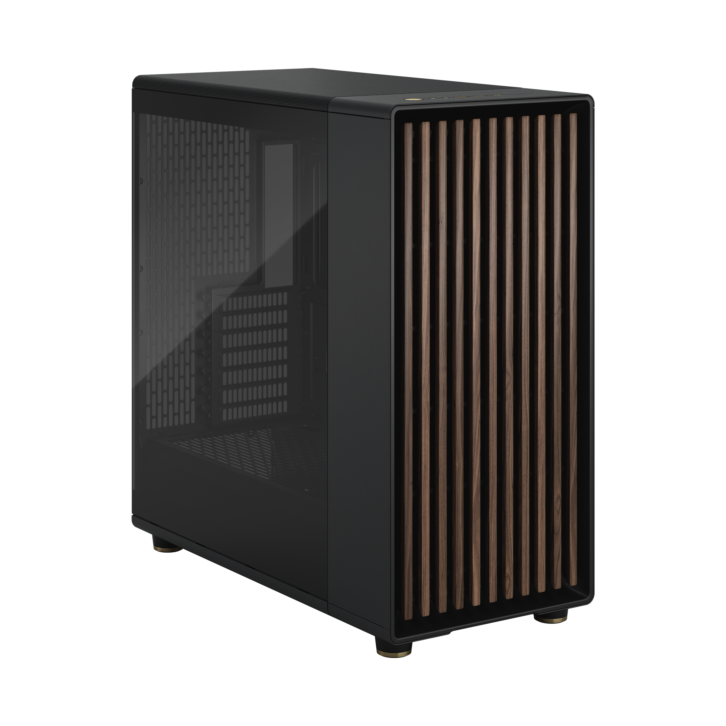 A large main feature product image of Fractal Design North XL TG Full Tower Case (Charcoal Black)