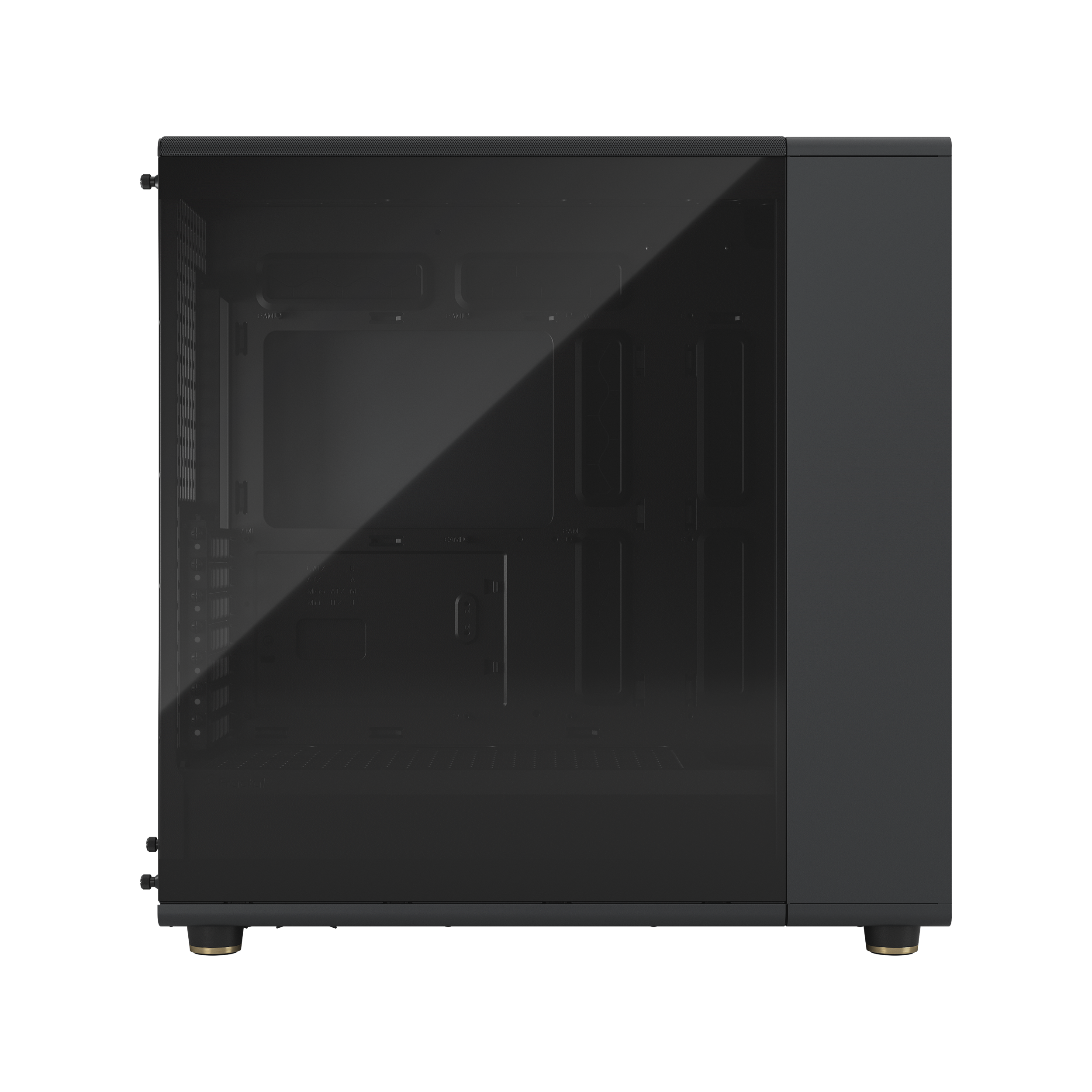 A large main feature product image of Fractal Design North XL TG Full Tower Case (Charcoal Black)
