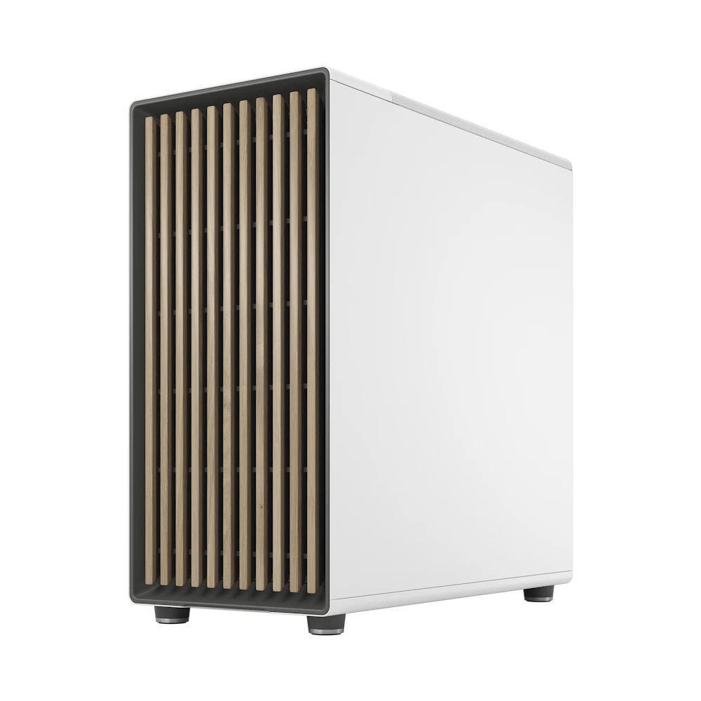 A large main feature product image of Fractal Design North XL TG Full Tower Case (Chalk White)