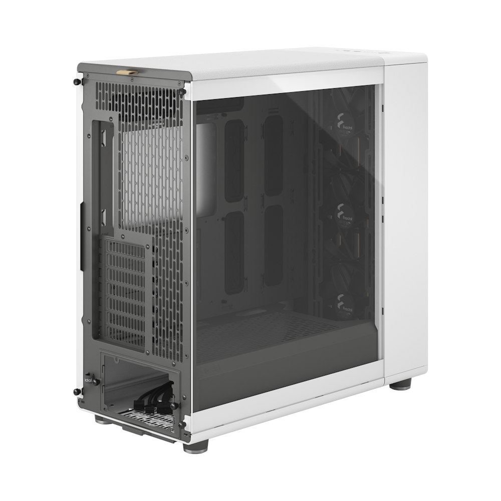 A large main feature product image of Fractal Design North XL TG Full Tower Case (Chalk White)