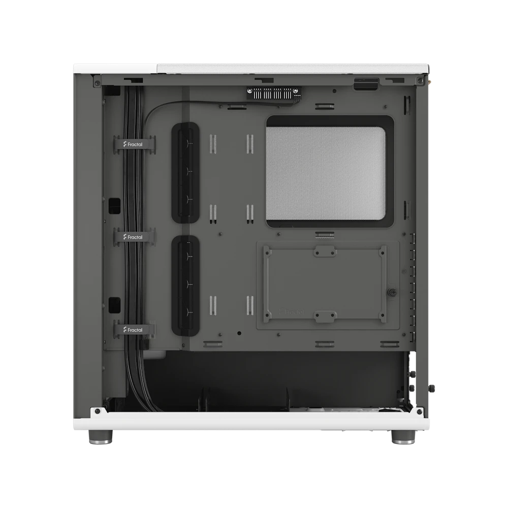 A large main feature product image of Fractal Design North Mesh Mid Tower Case (Chalk White)