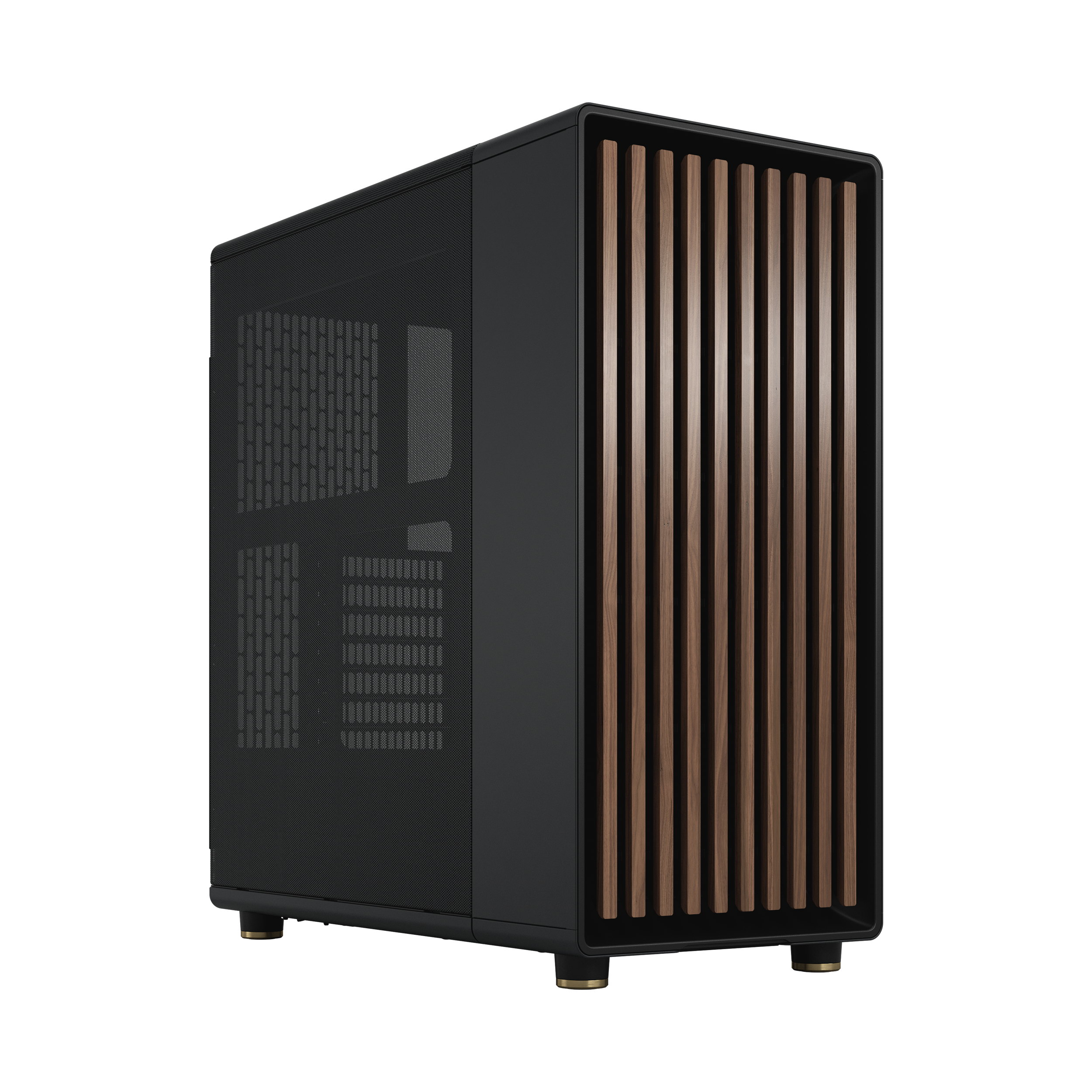 A large main feature product image of Fractal Design North Mesh Mid Tower Case (Charcoal Black)