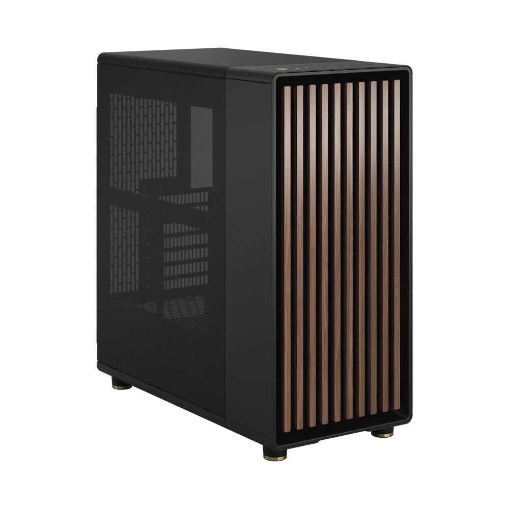 A large main feature product image of Fractal Design North Mesh Mid Tower Case (Charcoal Black)