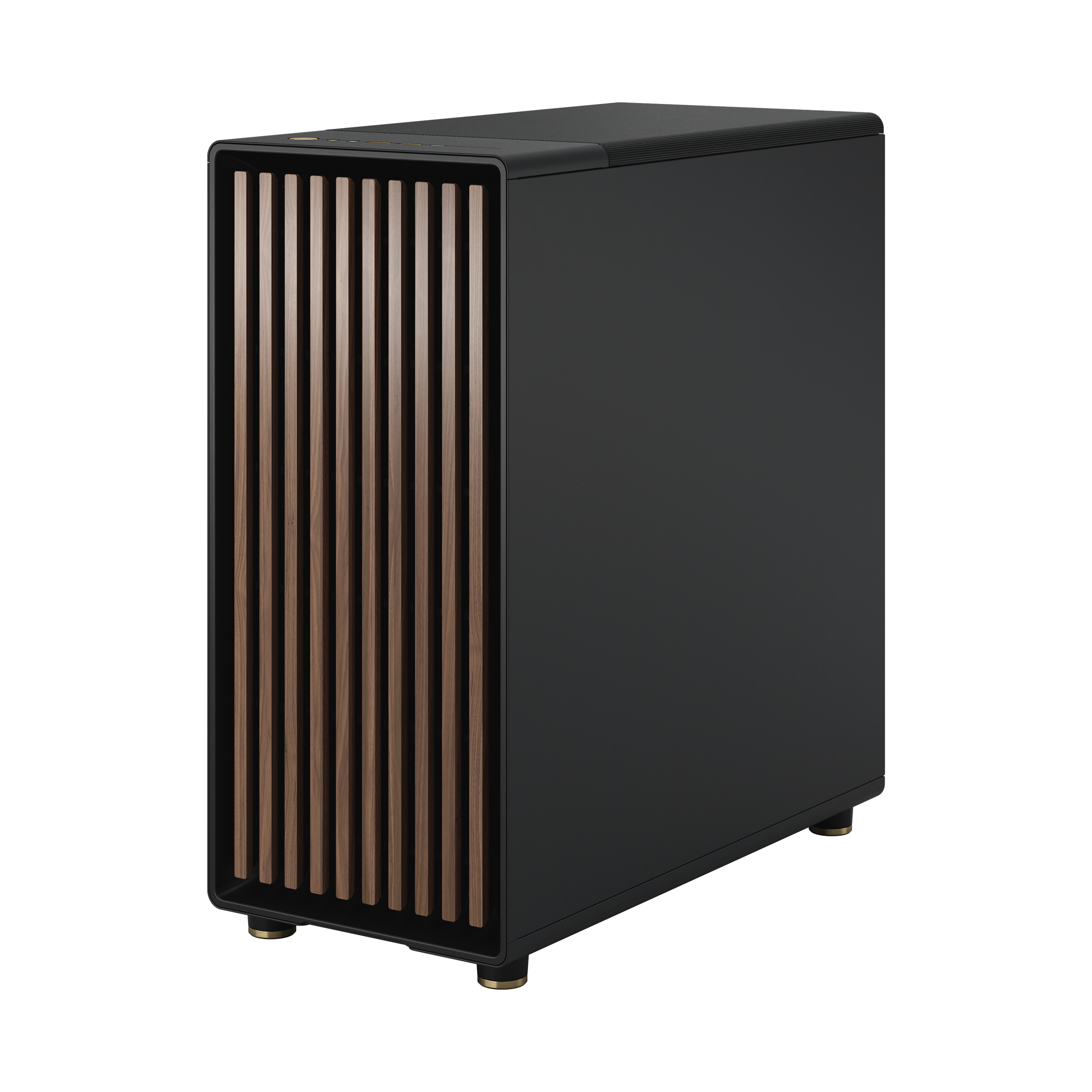 A large main feature product image of Fractal Design North Mesh Mid Tower Case (Charcoal Black)