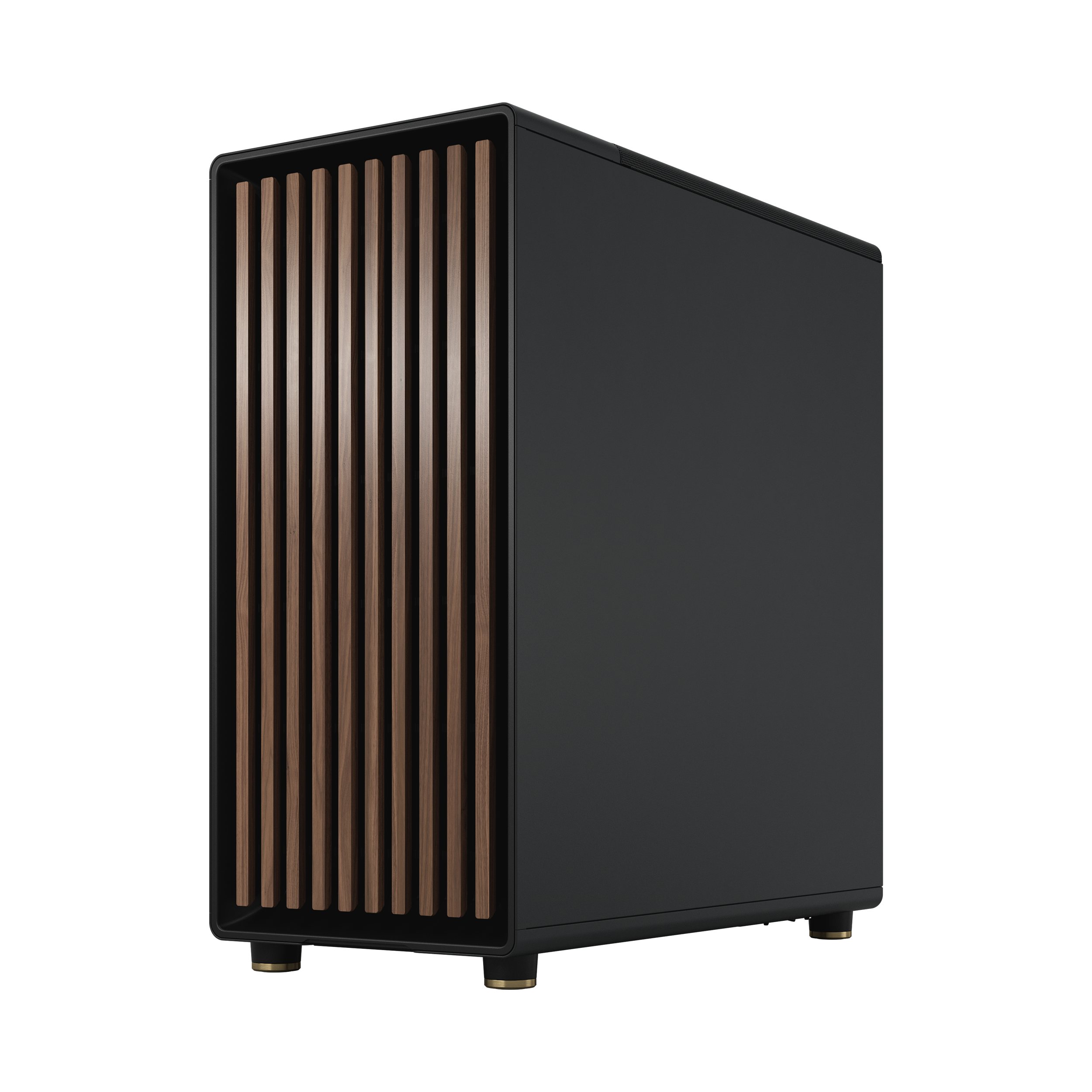 A large main feature product image of Fractal Design North Mesh Mid Tower Case (Charcoal Black)