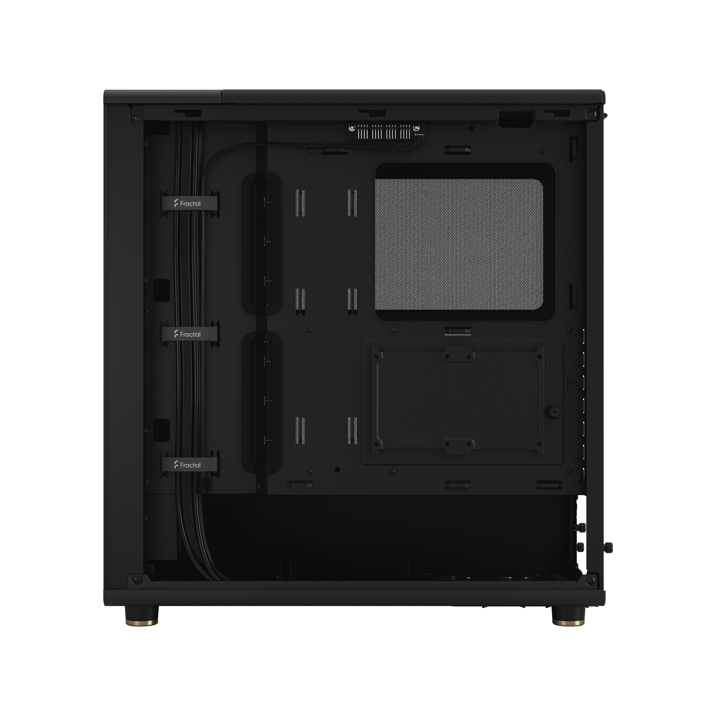 A large main feature product image of Fractal Design North Mesh Mid Tower Case (Charcoal Black)