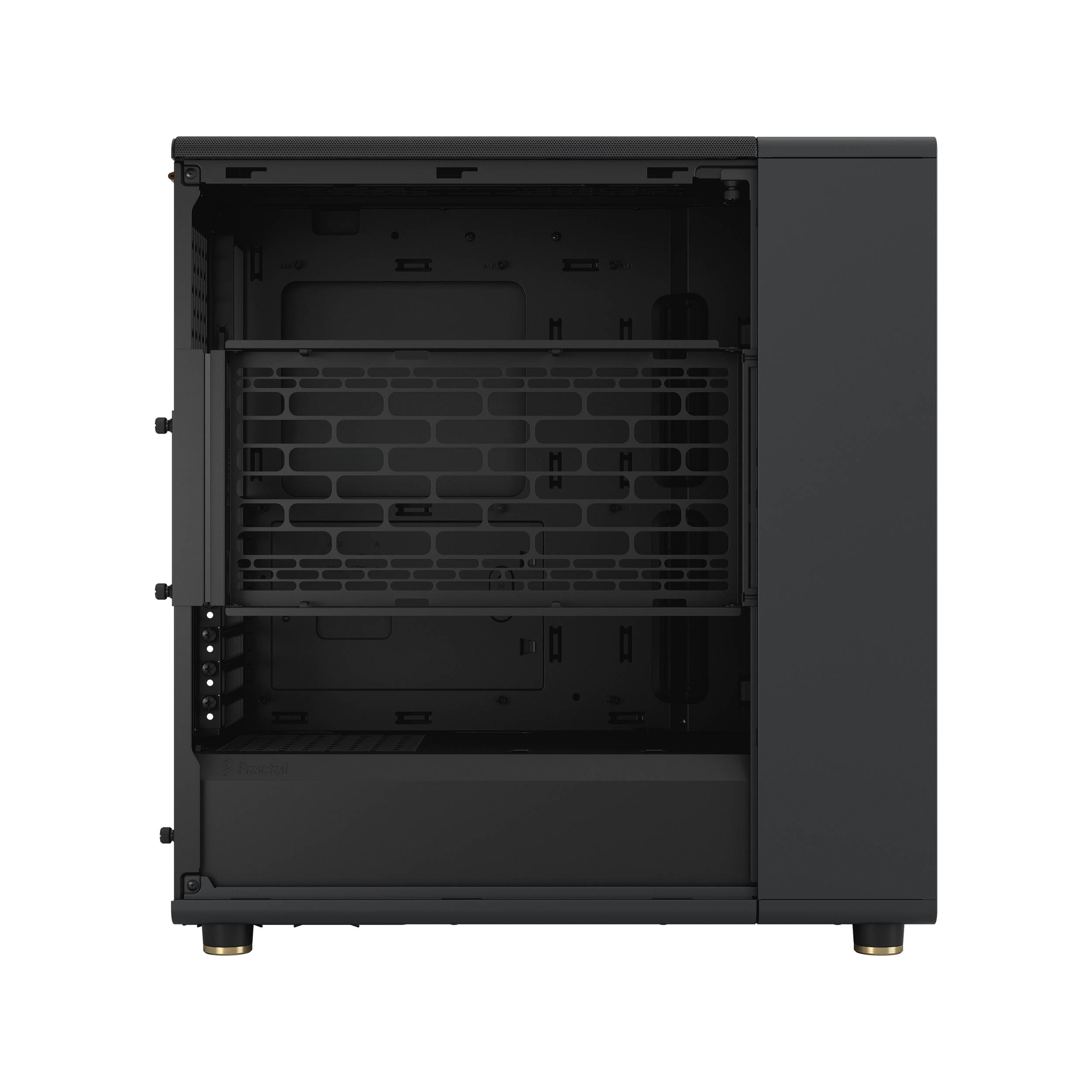 A large main feature product image of Fractal Design North Mesh Mid Tower Case (Charcoal Black)