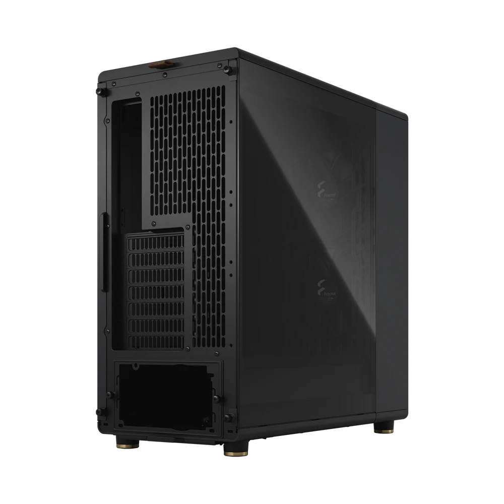 A large main feature product image of Fractal Design North TG Mid Tower Case (Charcoal Black)