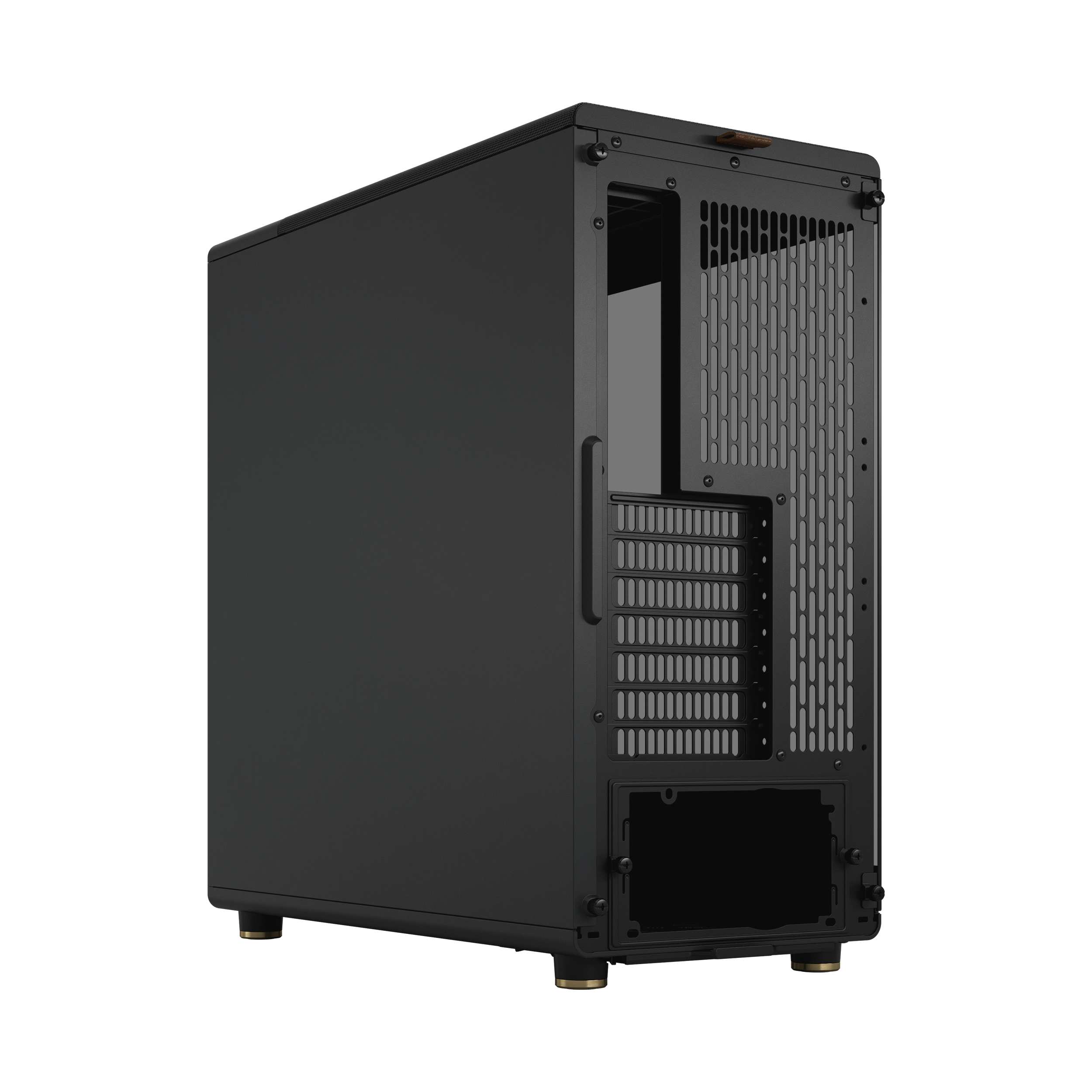 A large main feature product image of Fractal Design North TG Mid Tower Case (Charcoal Black)