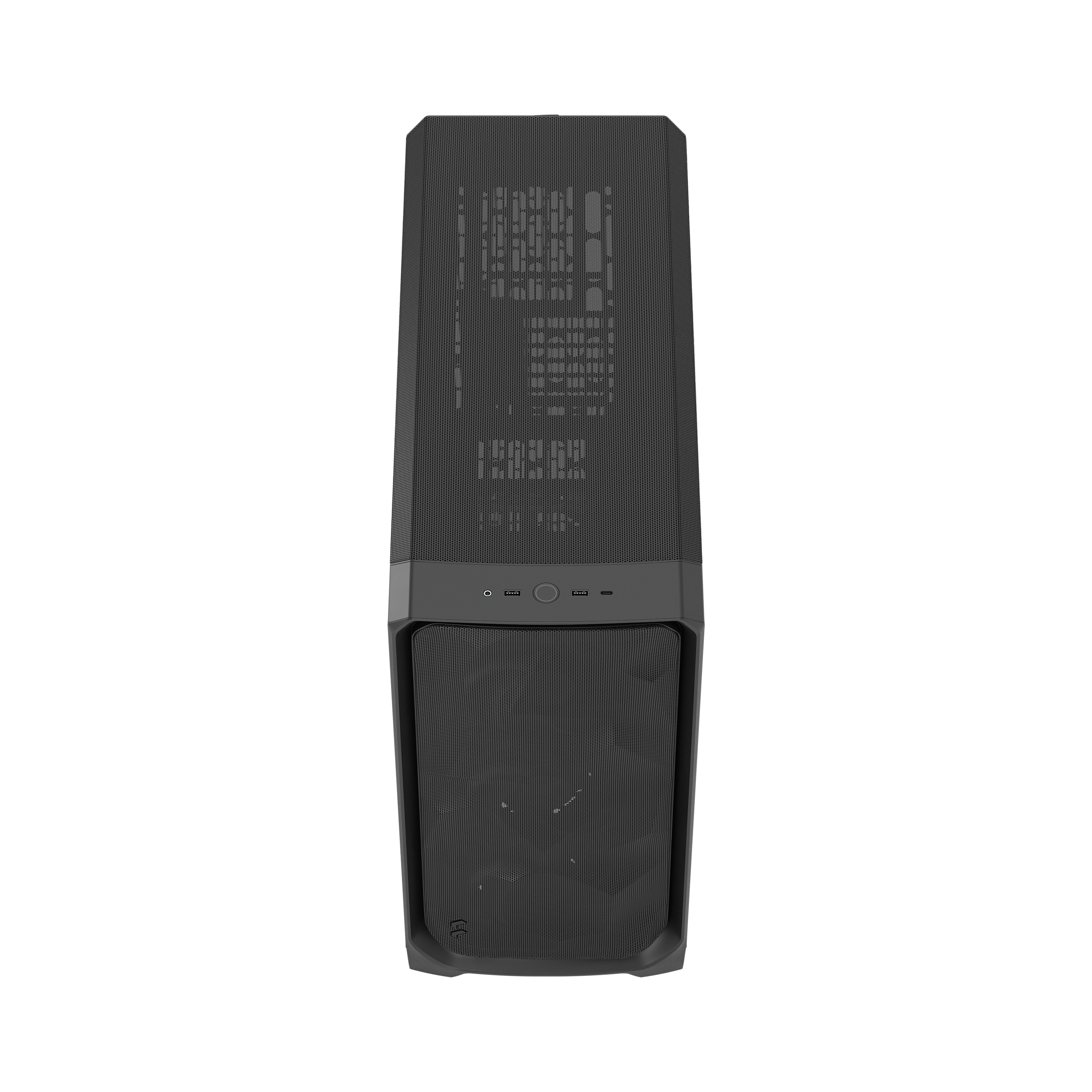 A large main feature product image of Fractal Design Meshify 3 XL Solid Full Tower Case (Black)