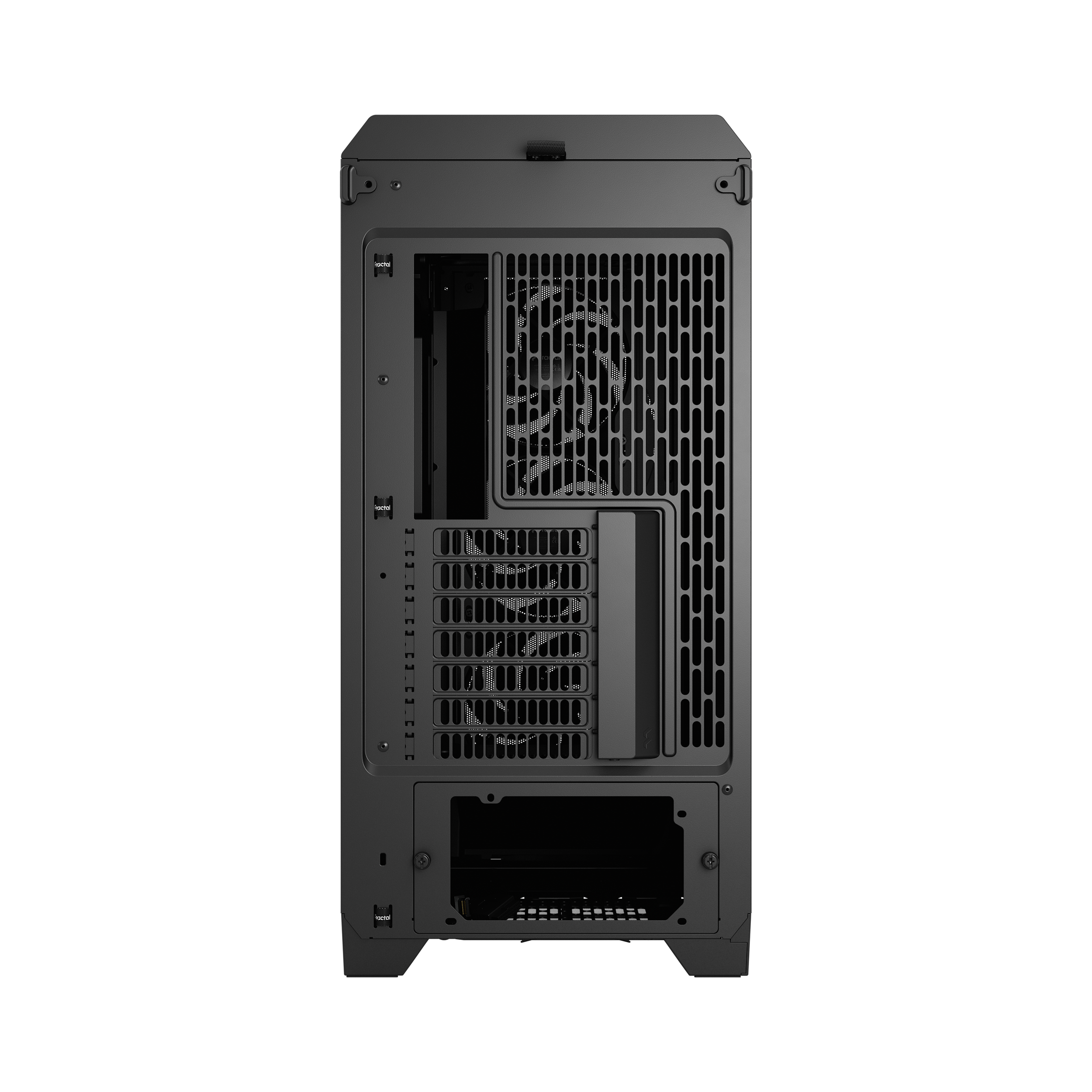 A large main feature product image of Fractal Design Meshify 3 XL Solid Full Tower Case (Black)
