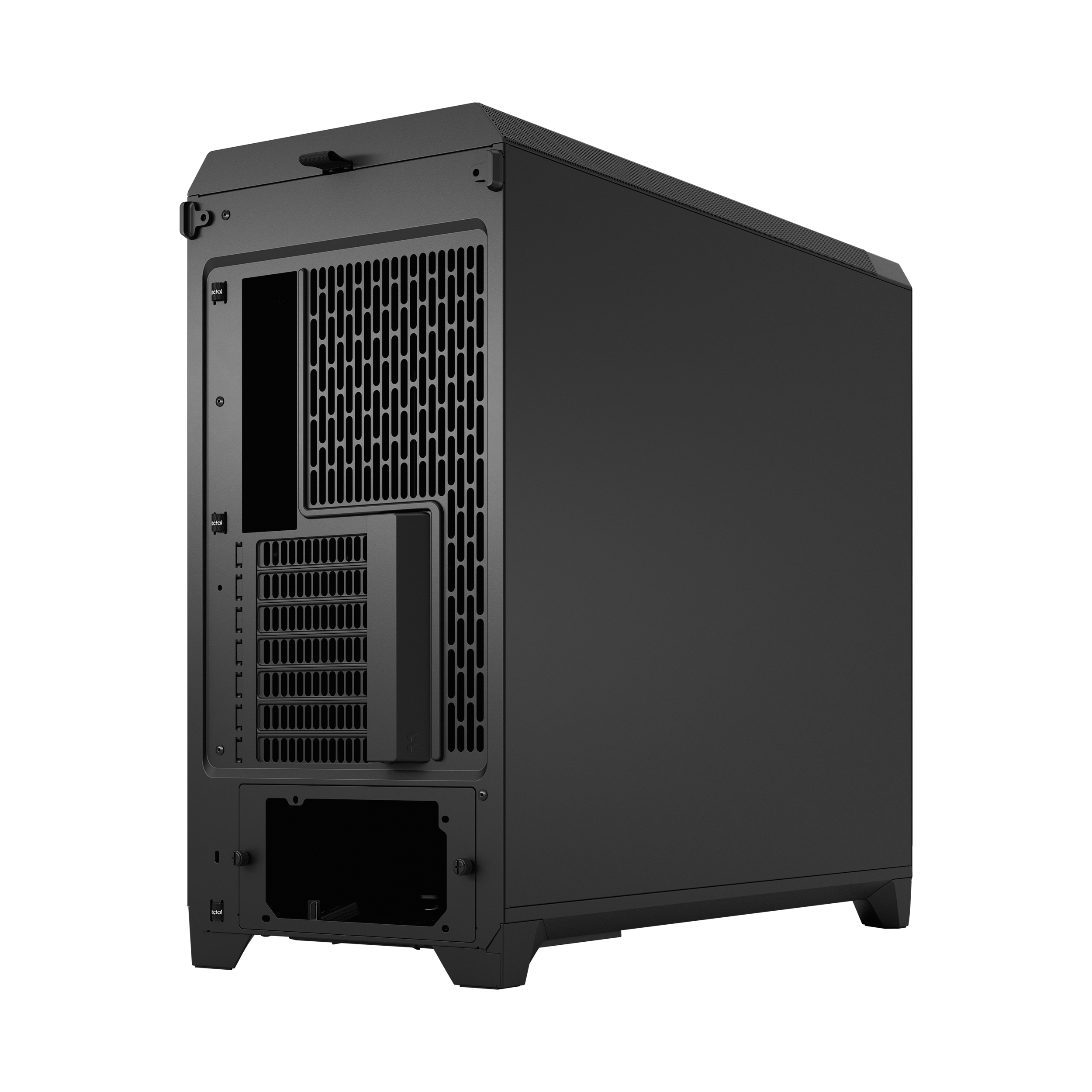 A large main feature product image of Fractal Design Meshify 3 XL Solid Full Tower Case (Black)