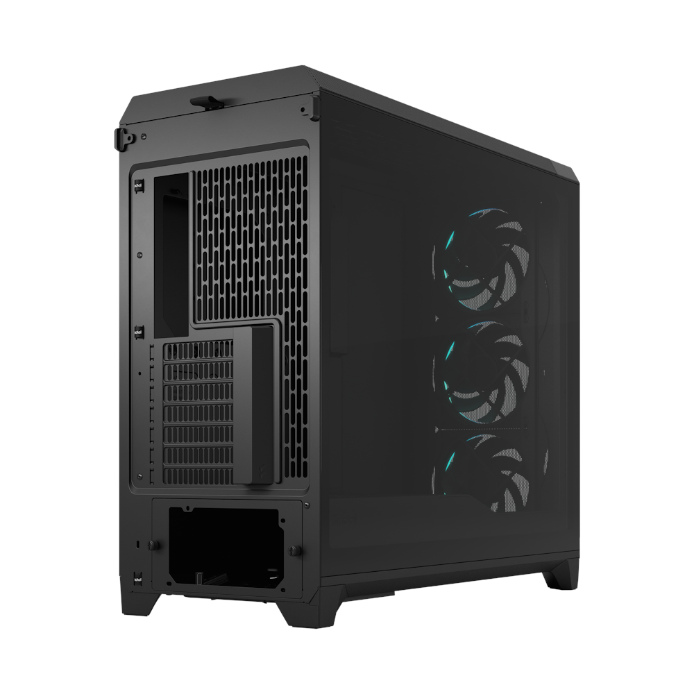 A large main feature product image of Fractal Design Meshify 3 XL RGB TG Full Tower Case (Black)