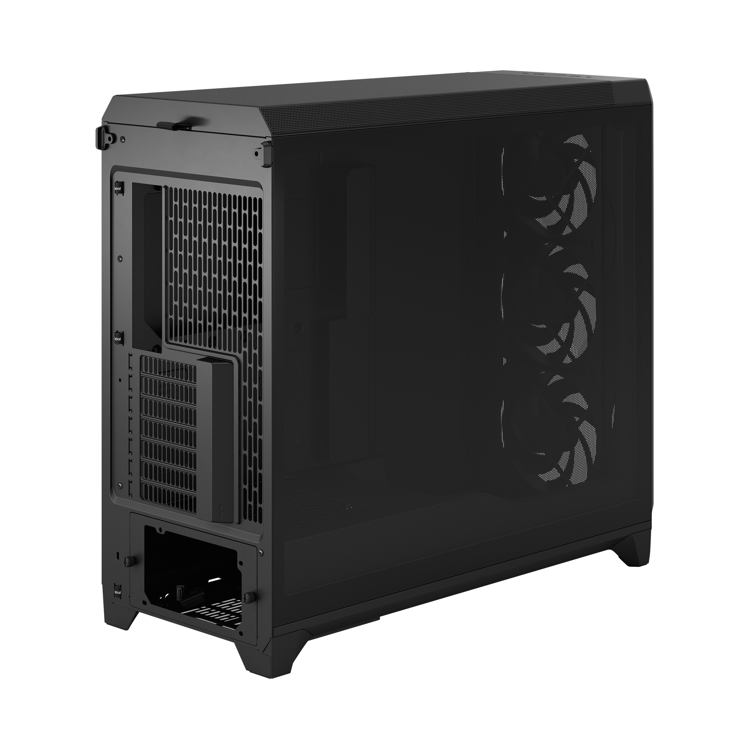 A large main feature product image of Fractal Design Meshify 3 XL TG Full Tower Case (Black)