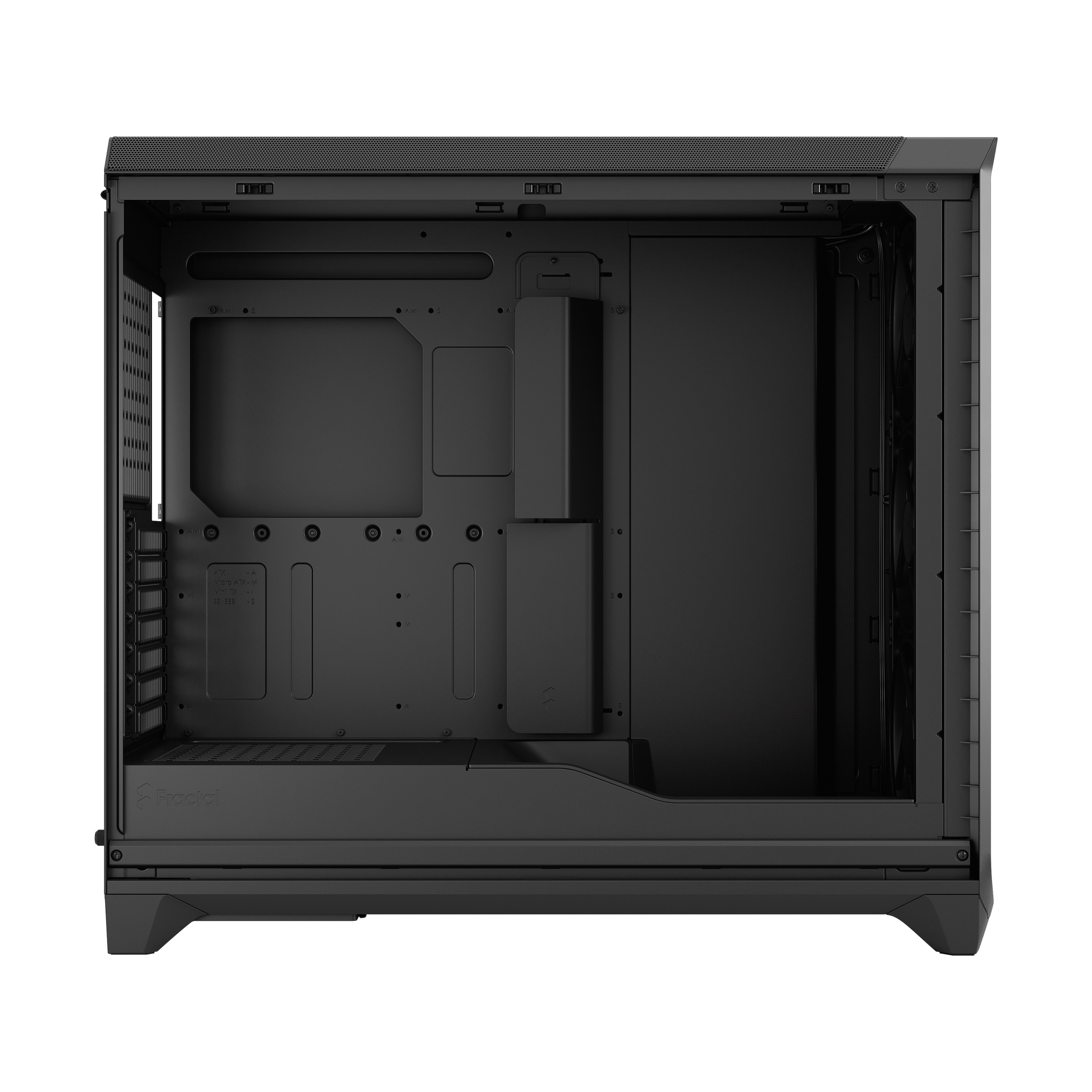 A large main feature product image of Fractal Design Meshify 3 XL TG Full Tower Case (Black)