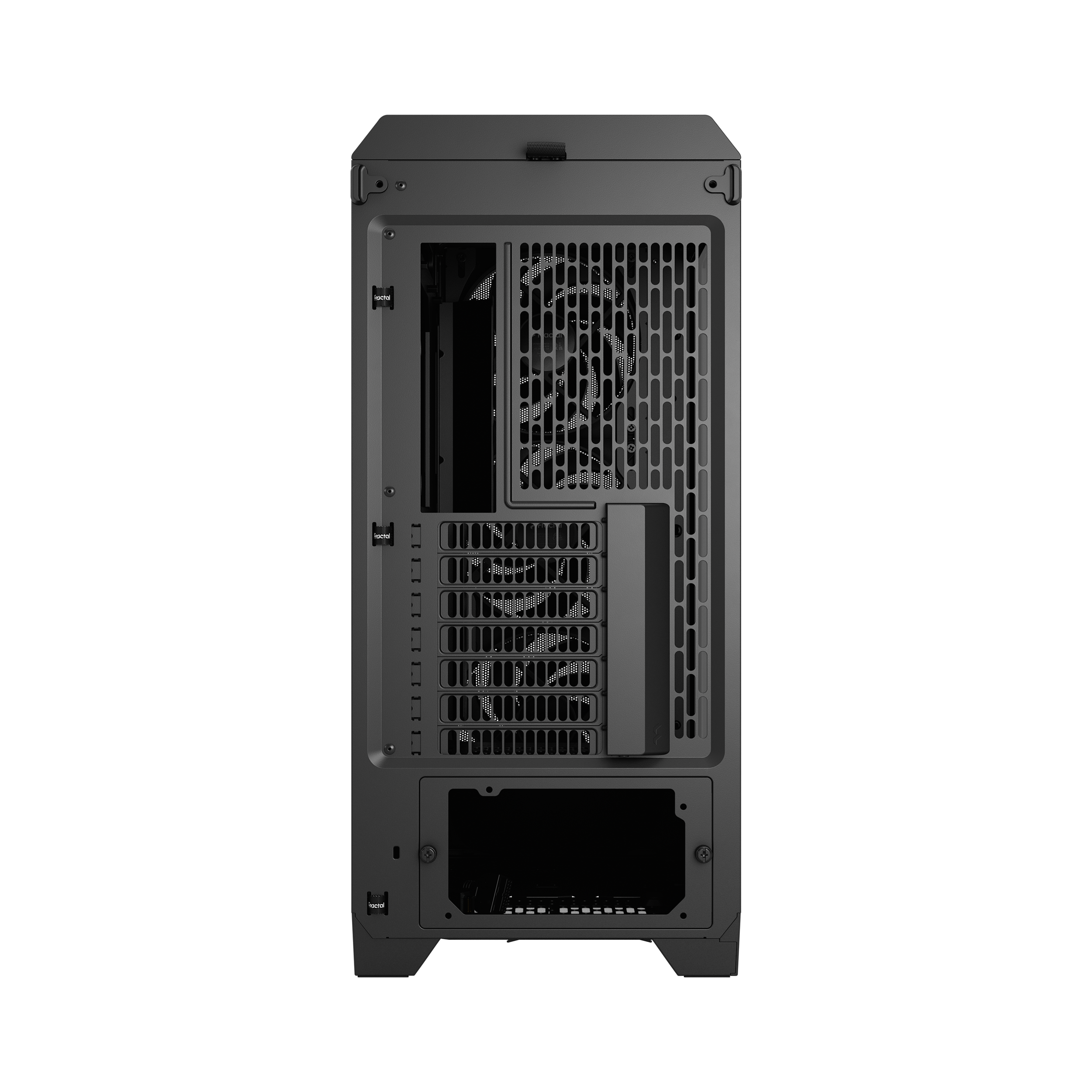 A large main feature product image of Fractal Design Meshify 3 TG Mid Tower Case (Black)