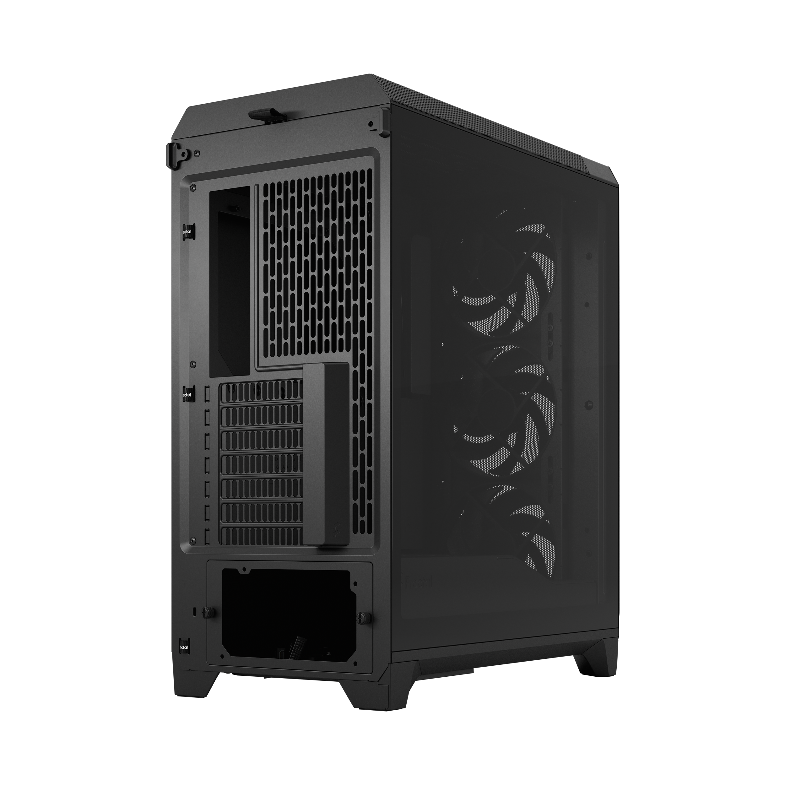 A large main feature product image of Fractal Design Meshify 3 TG Mid Tower Case (Black)