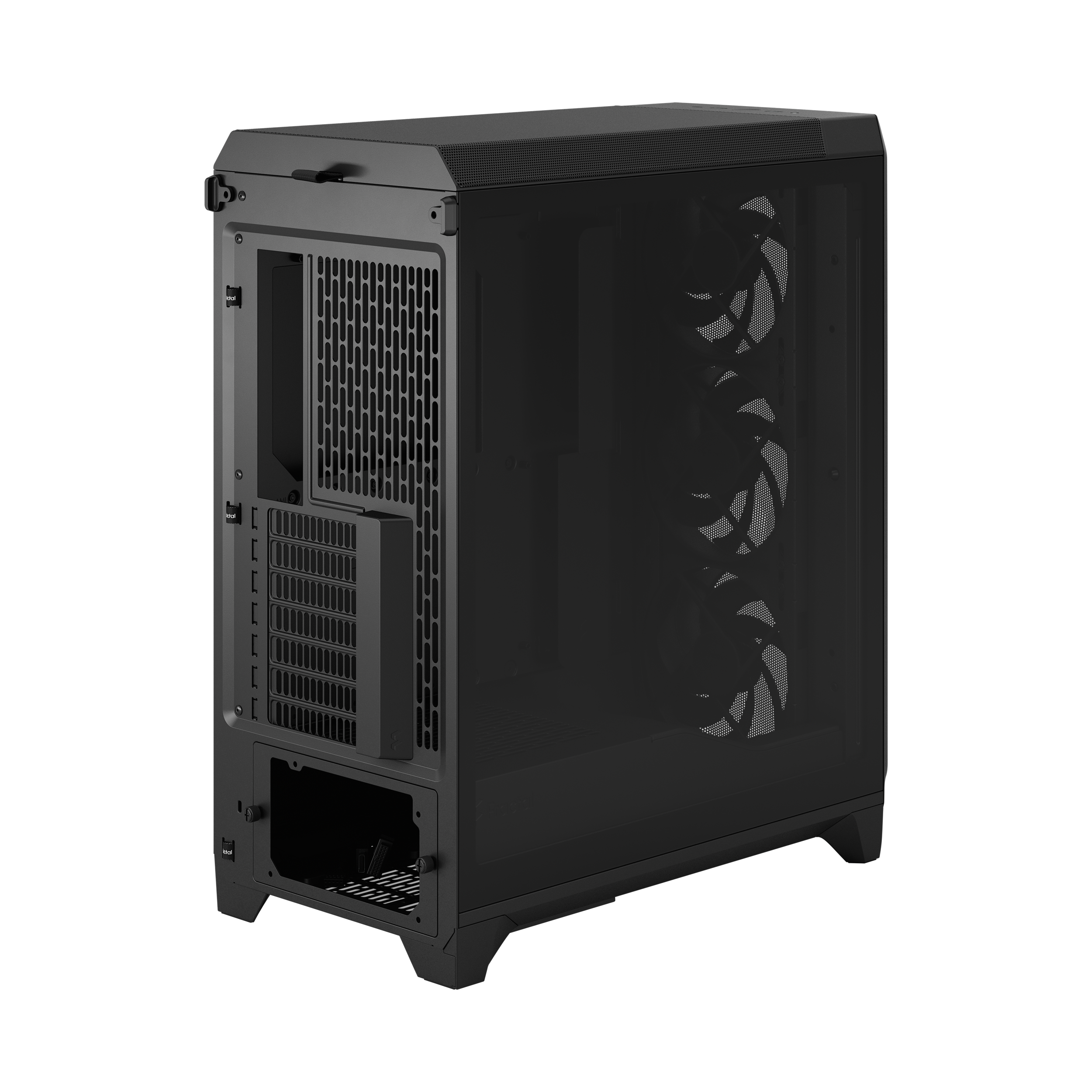 A large main feature product image of Fractal Design Meshify 3 TG Mid Tower Case (Black)