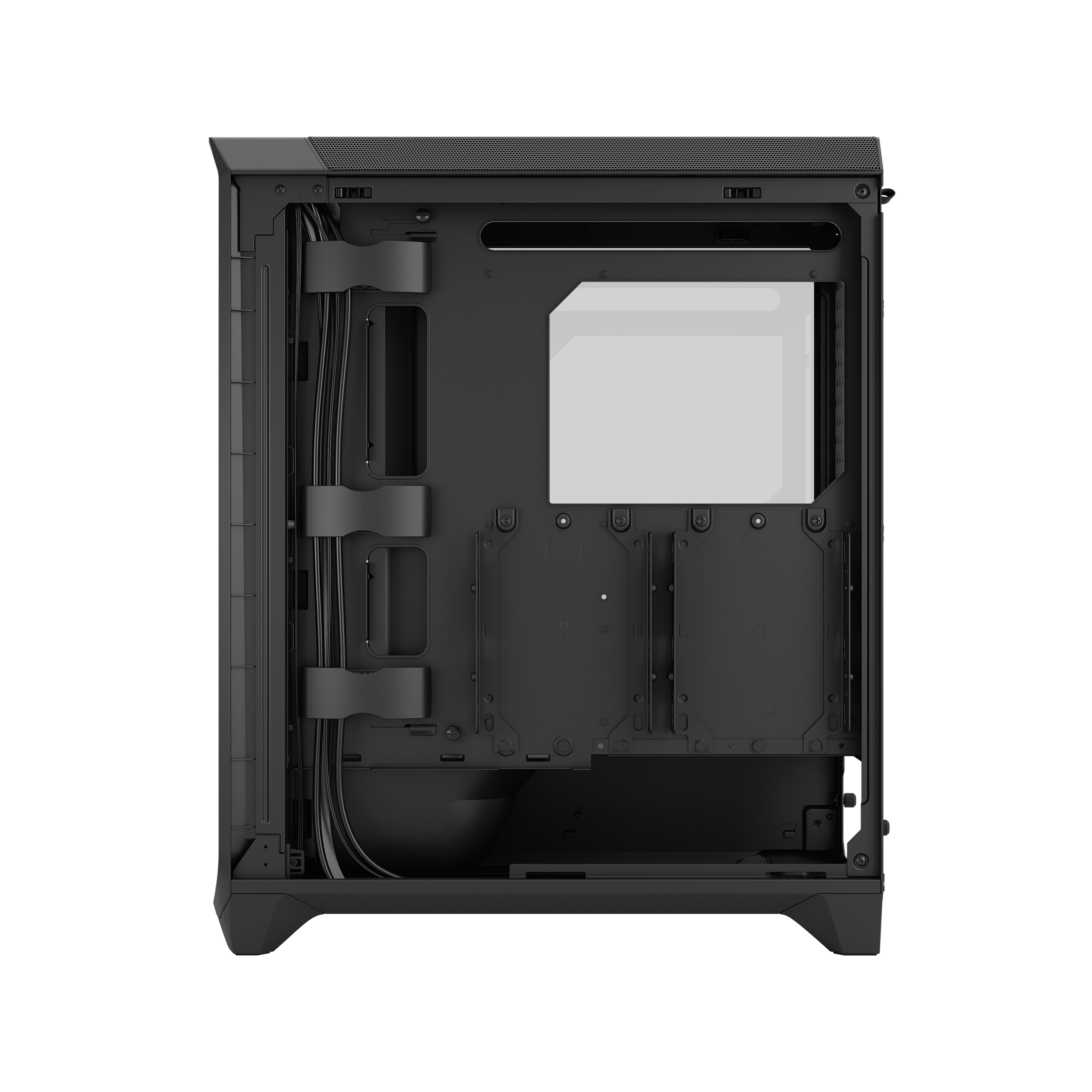A large main feature product image of Fractal Design Meshify 3 TG Mid Tower Case (Black)