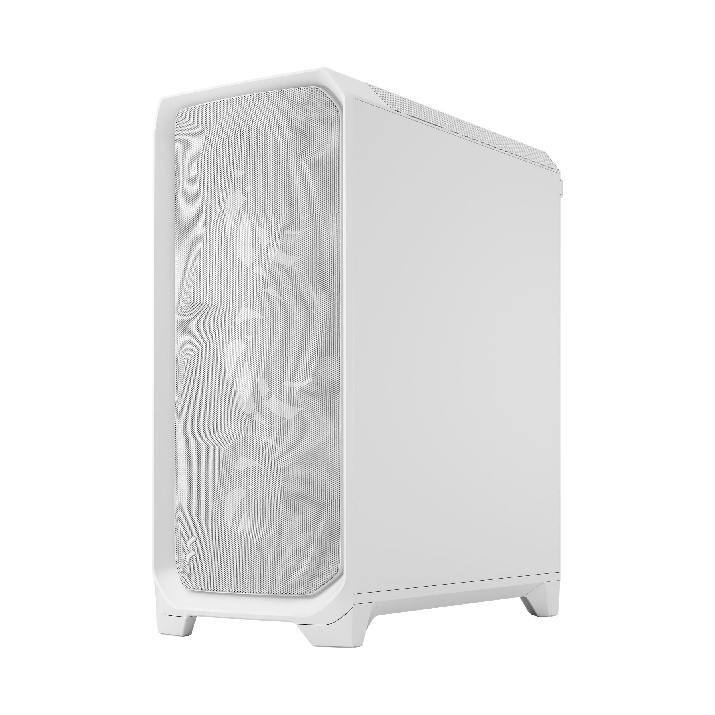 A large main feature product image of Fractal Design Meshify 3 TG Mid Tower Case (White)
