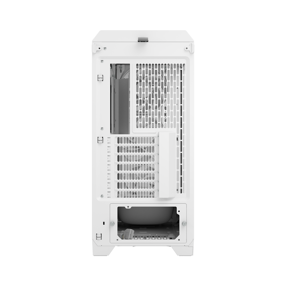 A large main feature product image of Fractal Design Meshify 3 TG Mid Tower Case (White)