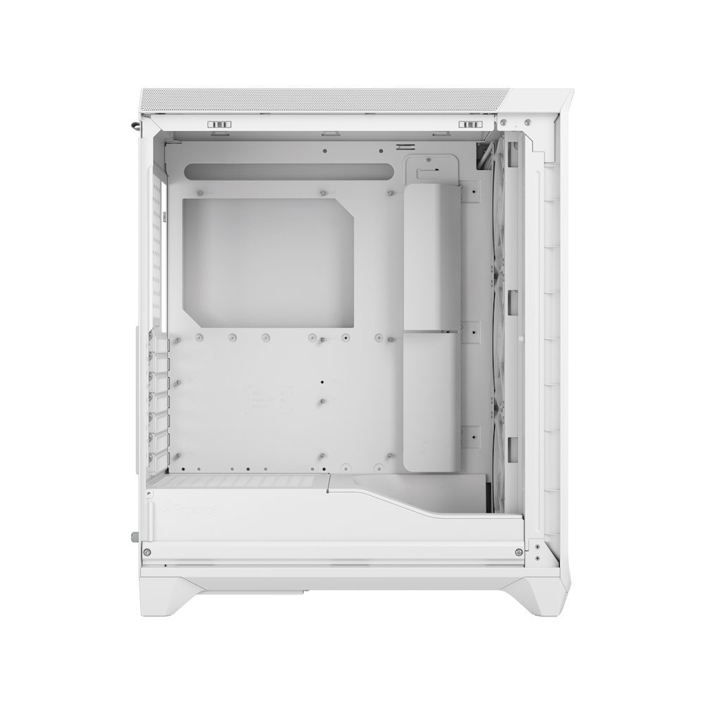 A large main feature product image of Fractal Design Meshify 3 TG Mid Tower Case (White)