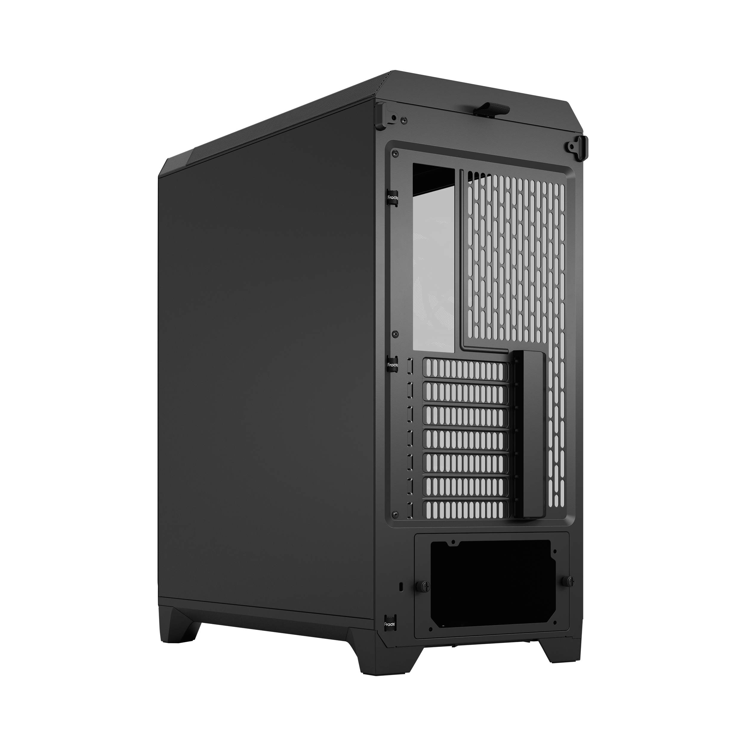 A large main feature product image of Fractal Design Meshify 3 RGB TG Mid Tower Case (Black)