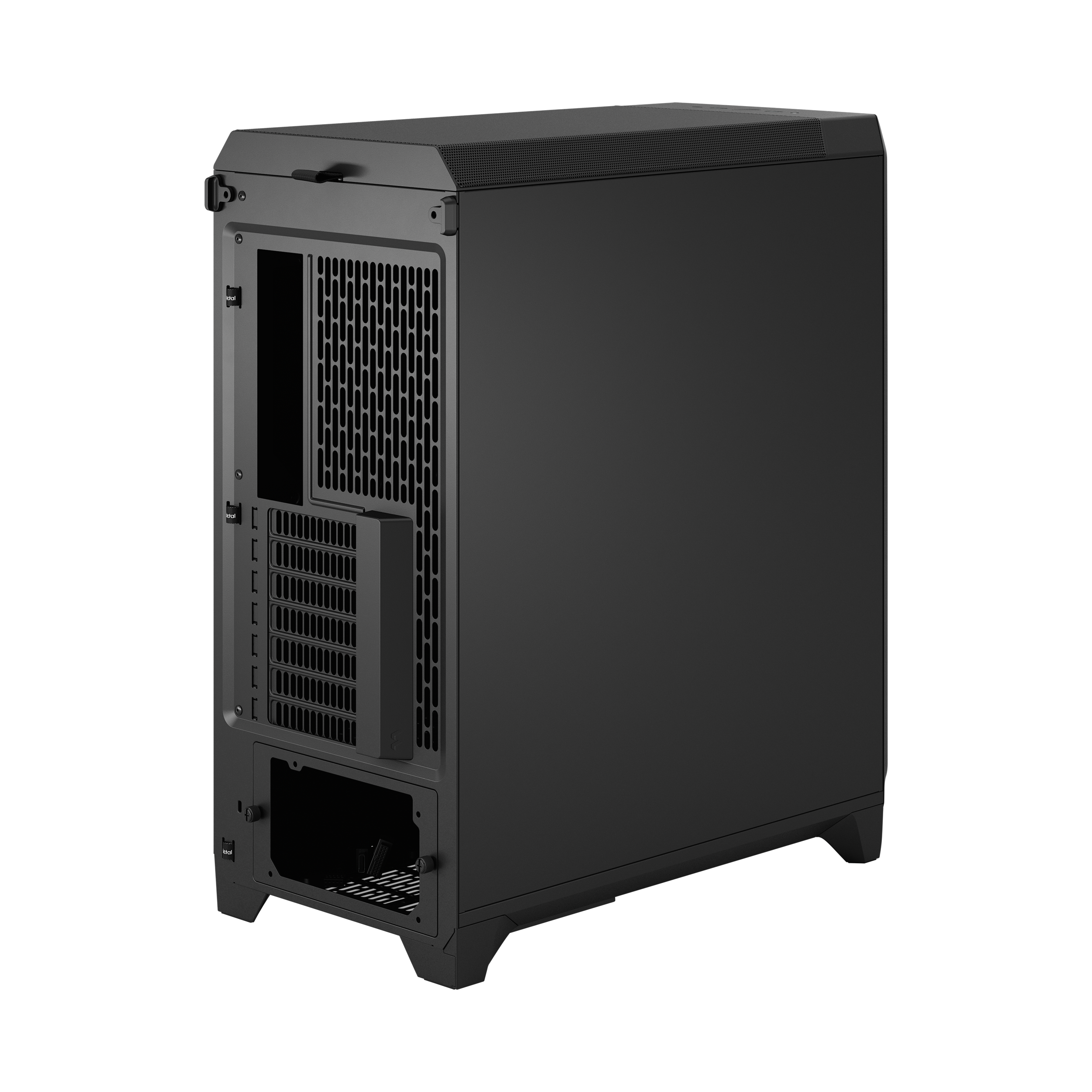 A large main feature product image of Fractal Design Meshify 3 Solid Mid Tower Case (Black)